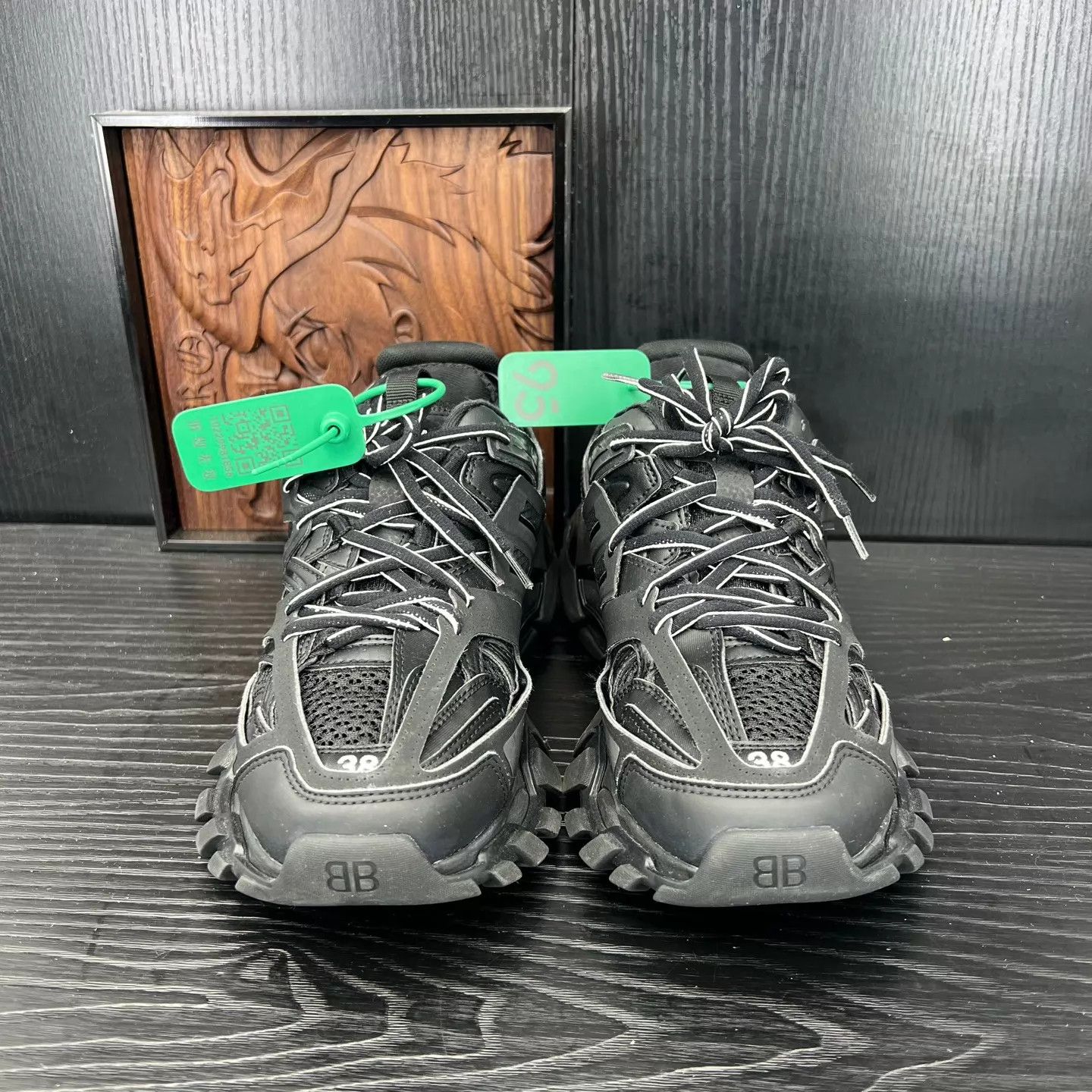 Balenciaga Balenciaga Track Women's Black 38 Original Box Like New Size US 7.5 / IT 37.5 - 7 Thumbnail