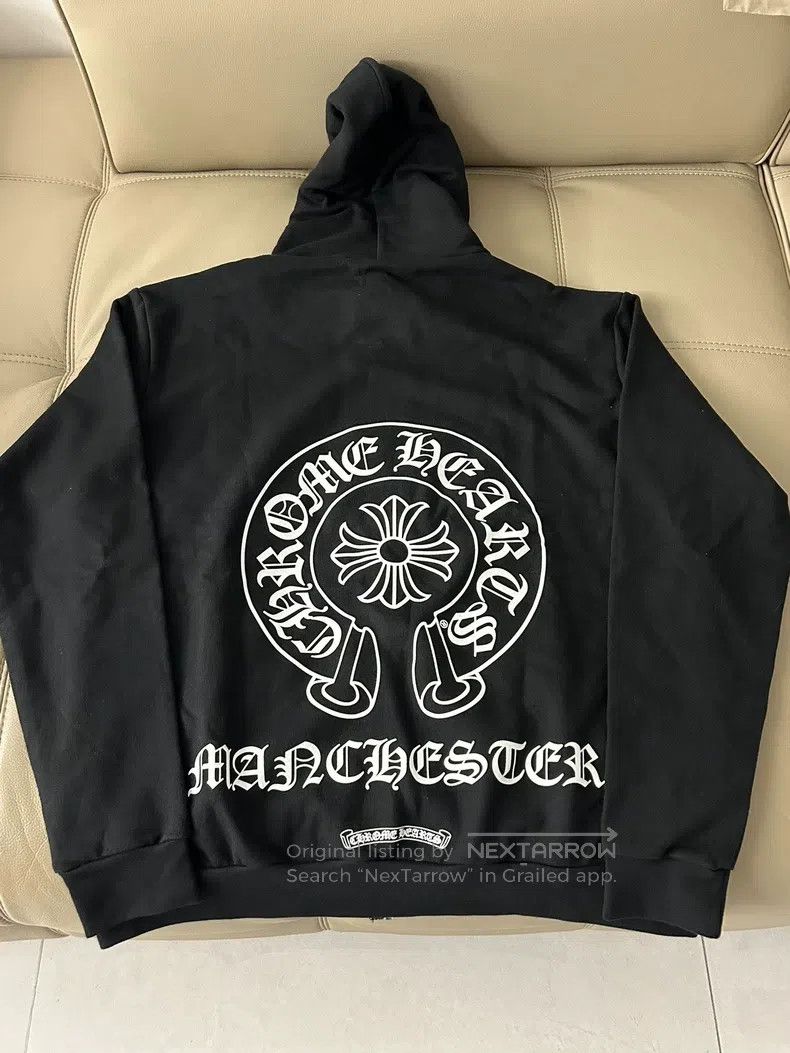 Chrome Hearts CHROME HEARTS Size M Black Manchester City Limited Zipper J Size US M / EU 48-50 / 2 - 1 Thumbnail