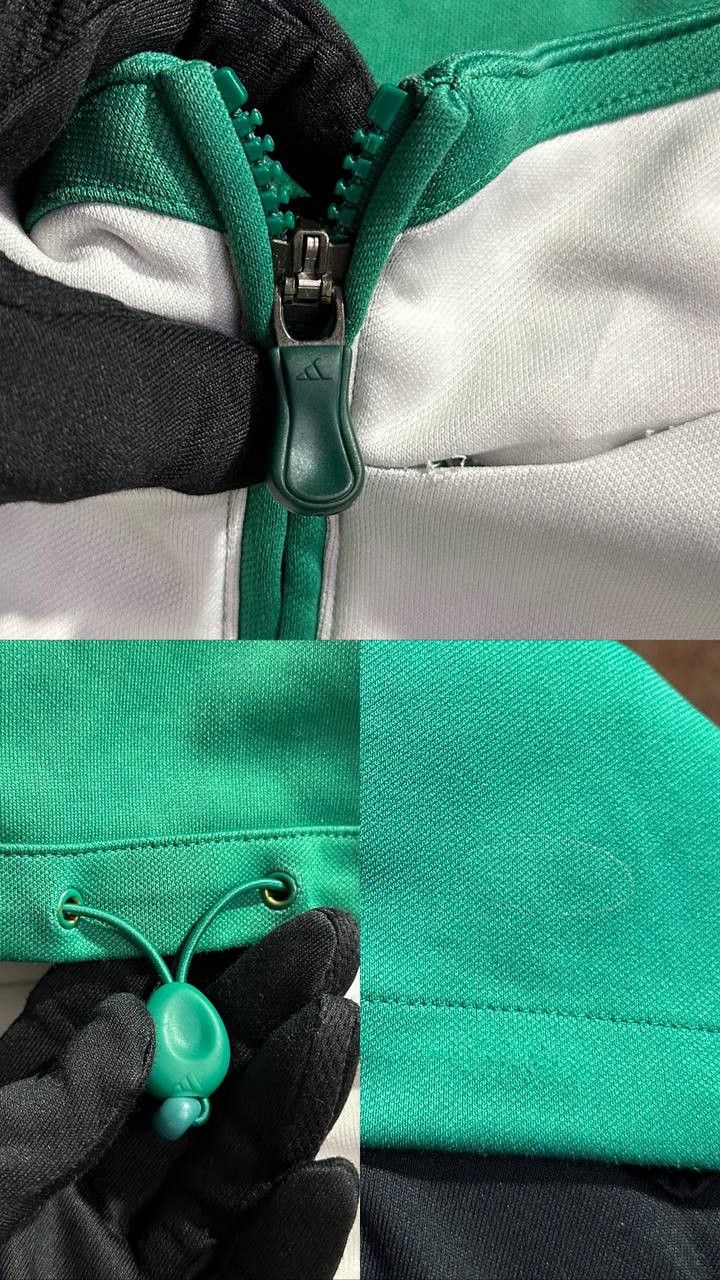 Adidas Adidas Saint Etienne 2007-08 1/4 Zip Track Jacket A.S.S.E Size US S / EU 44-46 / 1 - 3 Thumbnail