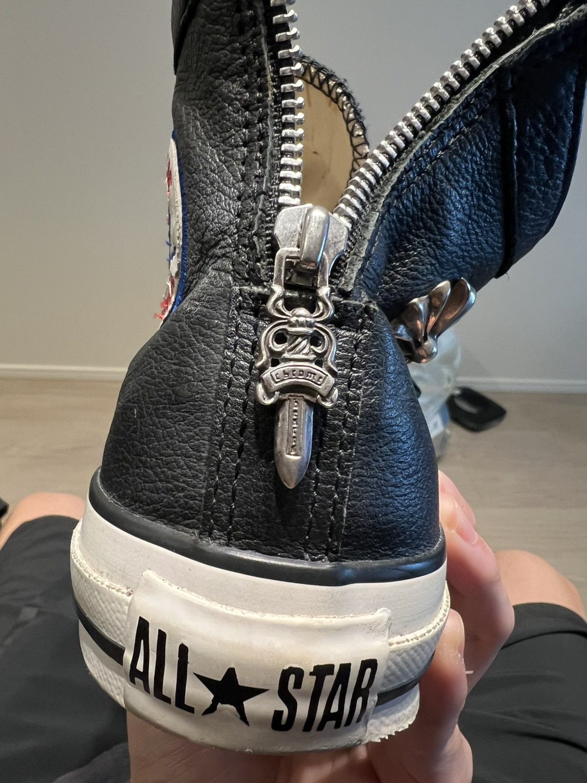Chrome Hearts chrome hearts converse Size US 6.5 / EU 39-40 - 7 Thumbnail