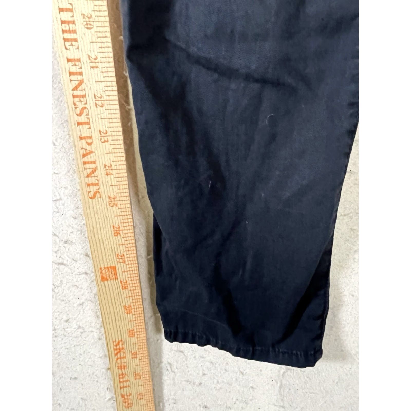 Abercrombie & Fitch VINTAGE Abercrombie & Fitch Black Lightweight Pants Women XS Carpenter Style Pockets Comfort Regular Straight Logo - Womens XS Size 26" / US 2 / IT 38 - 5 Thumbnail