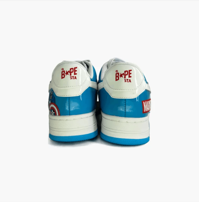 Bape Retro washed comfortable low top board shoes Size US 9 / EU 42 - 3 Thumbnail