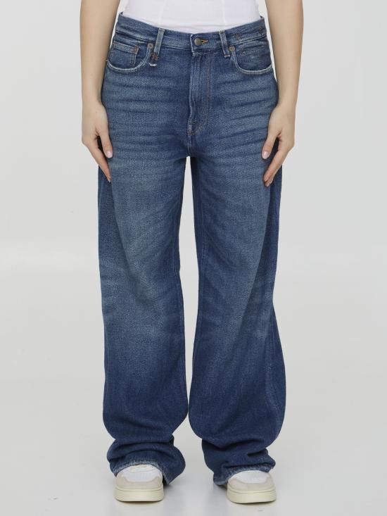 R13 R13 Women Denim Pants R13WD038 LIGHT BLUE Size 28" / US 6 / IT 42 - 1 Thumbnail