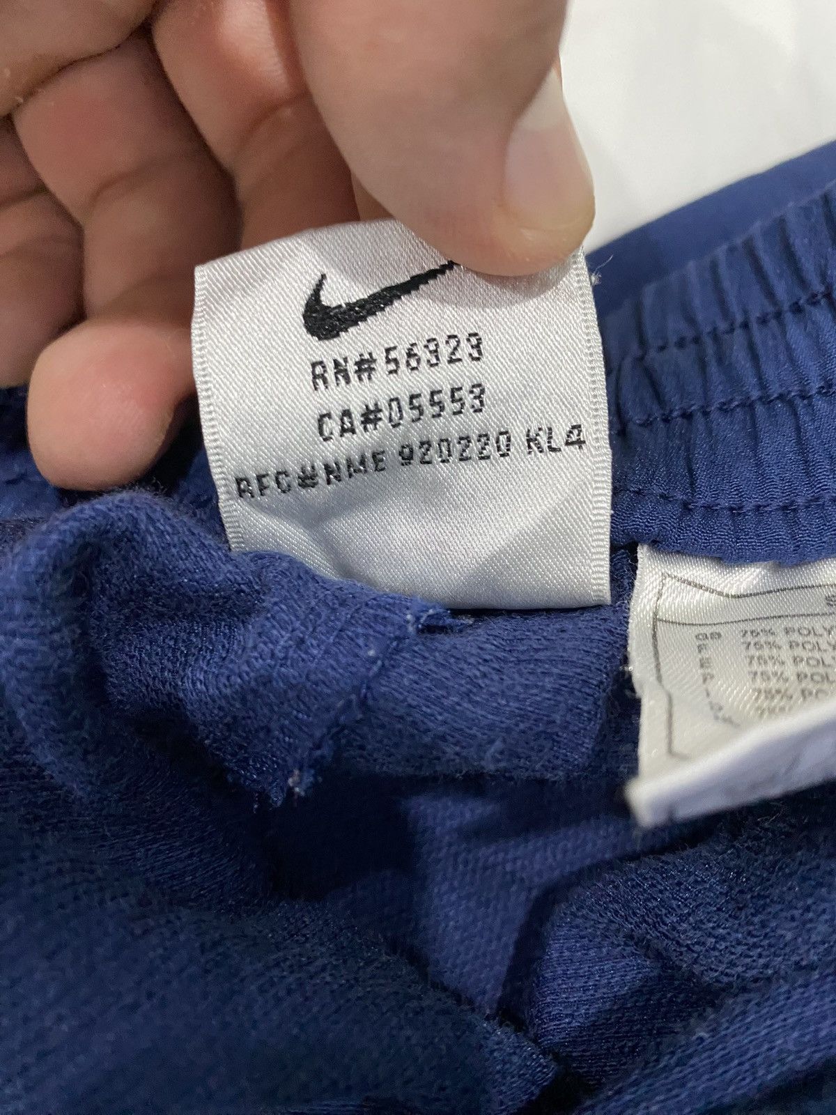 Nike × Vintage 90’s NIKE RARE Y2K SWOOSH RETRO LOGO NYLON PANTS Size US 32 / EU 48 - 9 Thumbnail