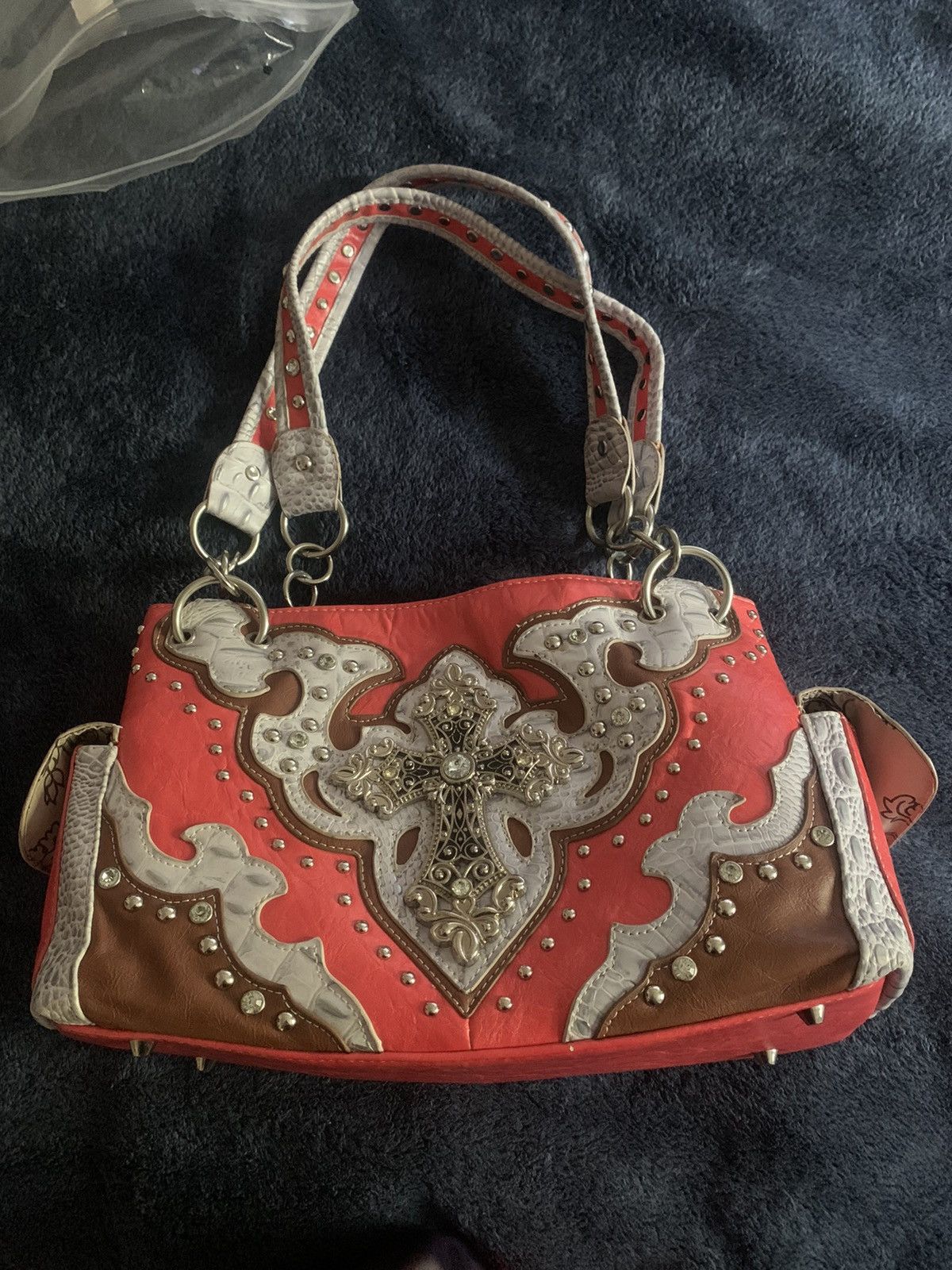 Vintage Purse Bag Y2K Country Cowgirl 2000s Punk Emo Opium Vintage Size ONE SIZE - 1 Thumbnail