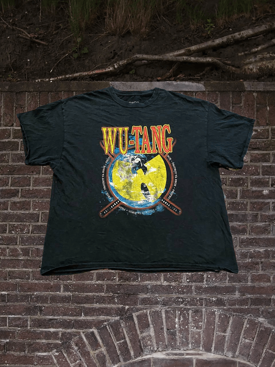 Wu-Tang Clan Y2K T-shirt Wu-Tang Clan big logo Vintage black size 3XL Size US XXL / EU 58 / 5 - 1 Thumbnail