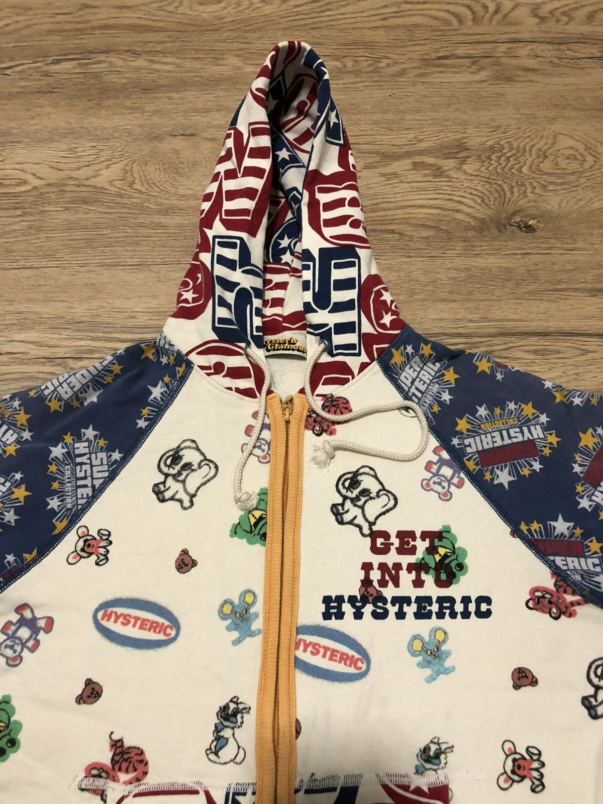 Hysteric Glamour Vintage Super Hysteric Glamour overprinted hoodie Size M / US 6-8 / IT 42-44 - 6 Thumbnail