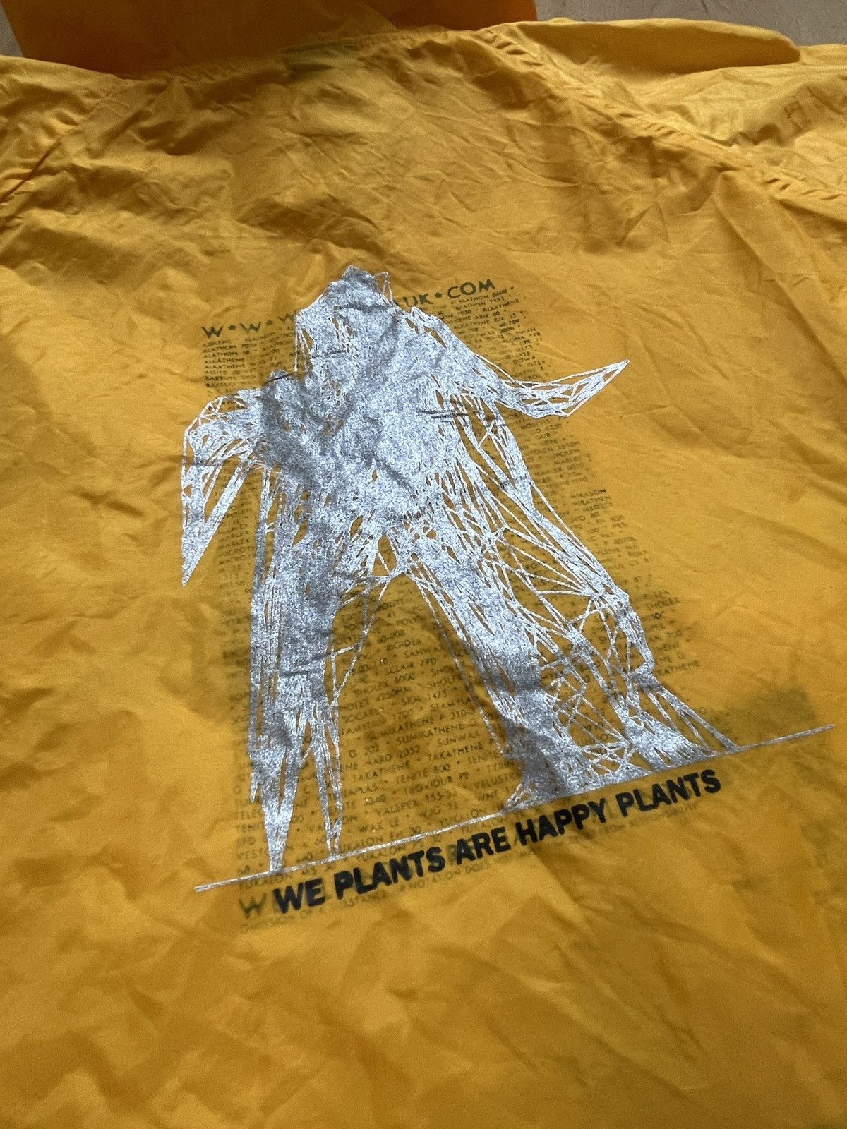 Band Tees Radiohead W.a.s.t.e yellow vintage raincoat Size US XL / EU 56 / 4 - 6 Thumbnail