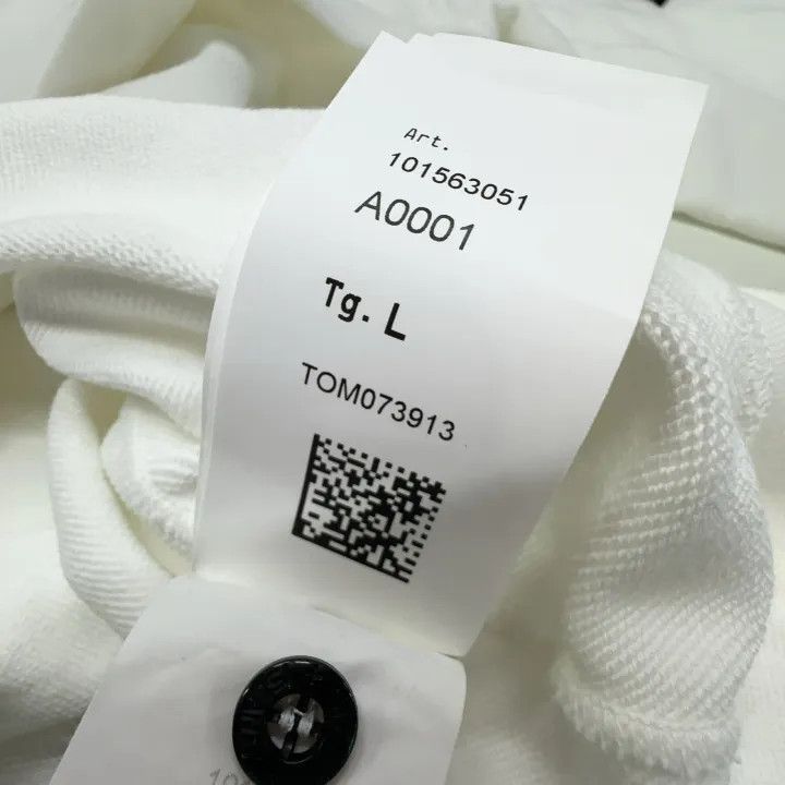 Stone Island Stone Island White Long Sleeve Crew Sweatshirt -2506 Size US L / EU 52-54 / 3 - 6 Thumbnail