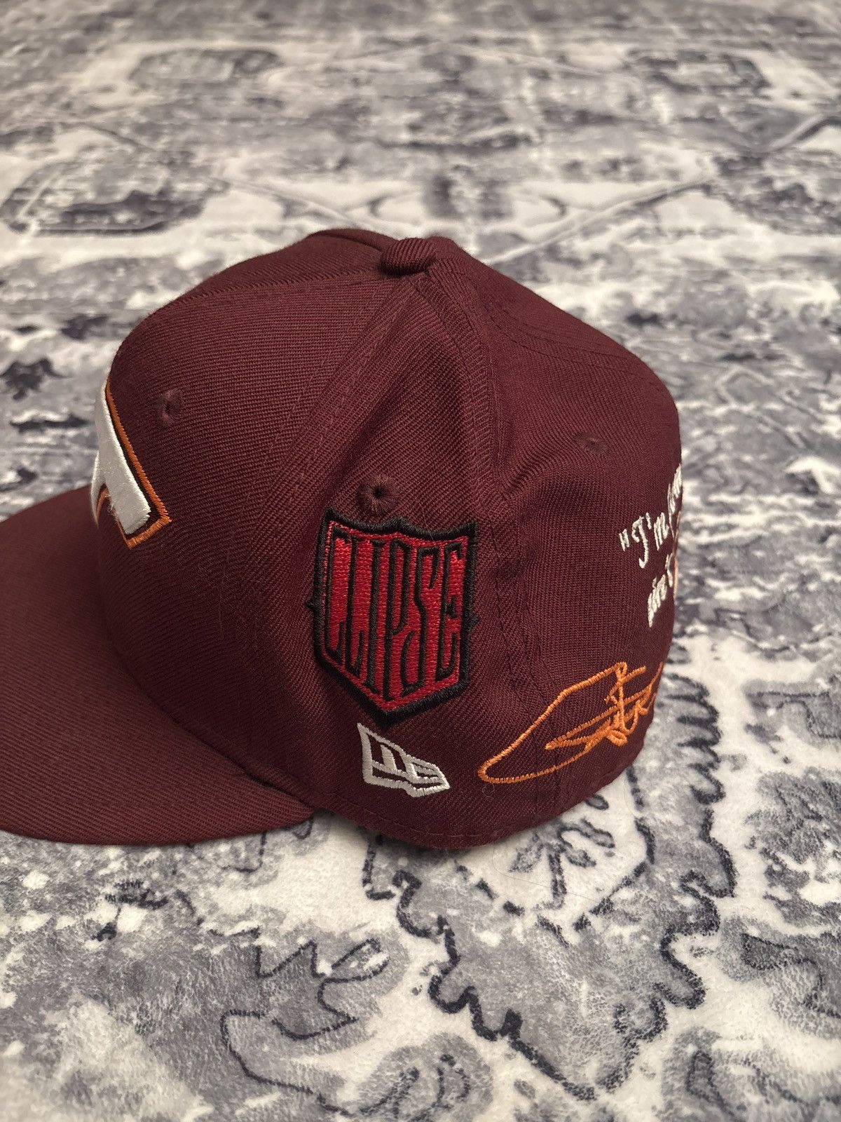 Pusha T Pusha-T Clipse Virginia Tech Hat Size ONE SIZE - 3 Thumbnail