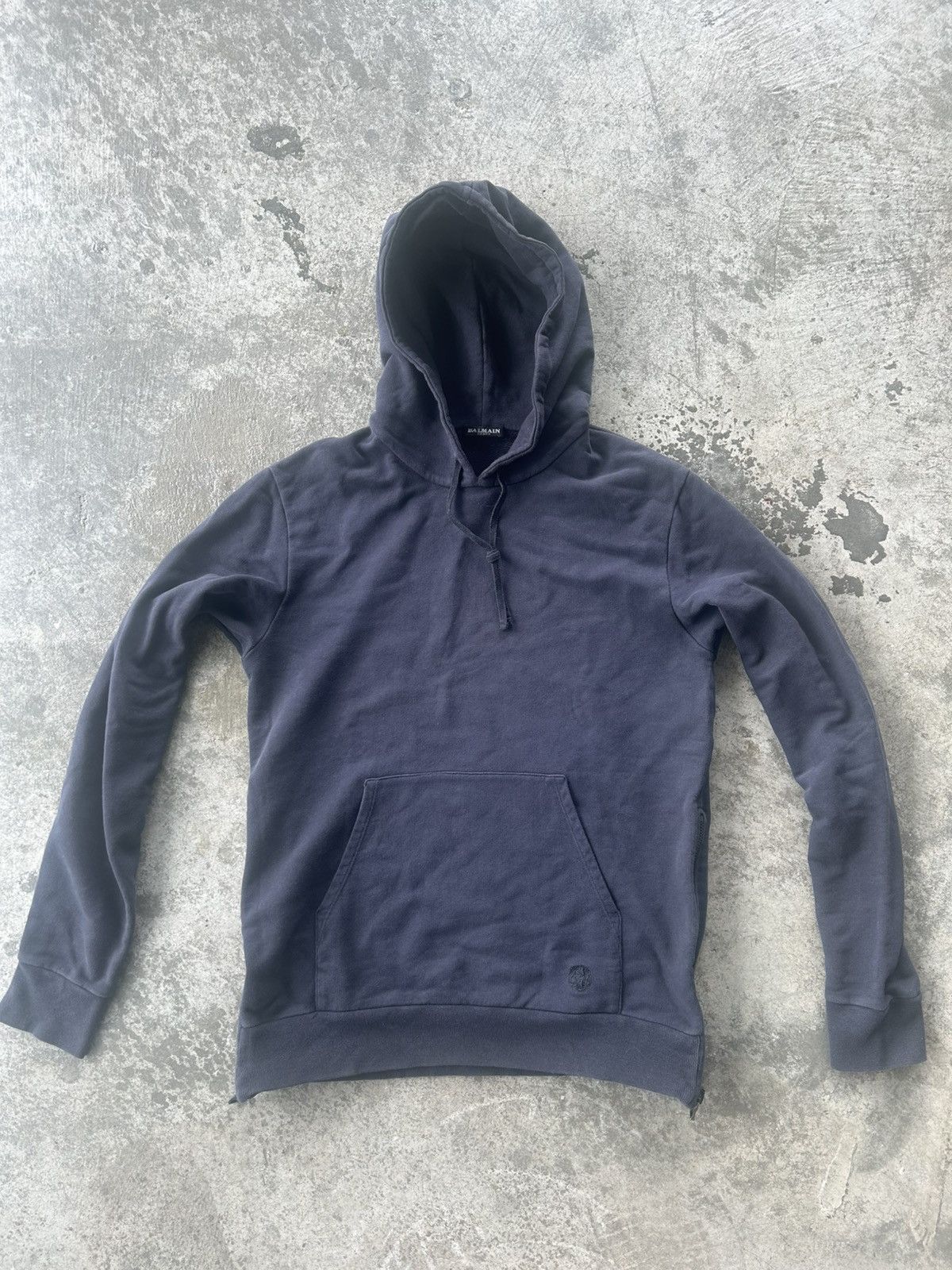 Balmain Balmain Homme SS11 Black Biker Hoodie Decarnin Size US M / EU 48-50 / 2 - 1 Thumbnail