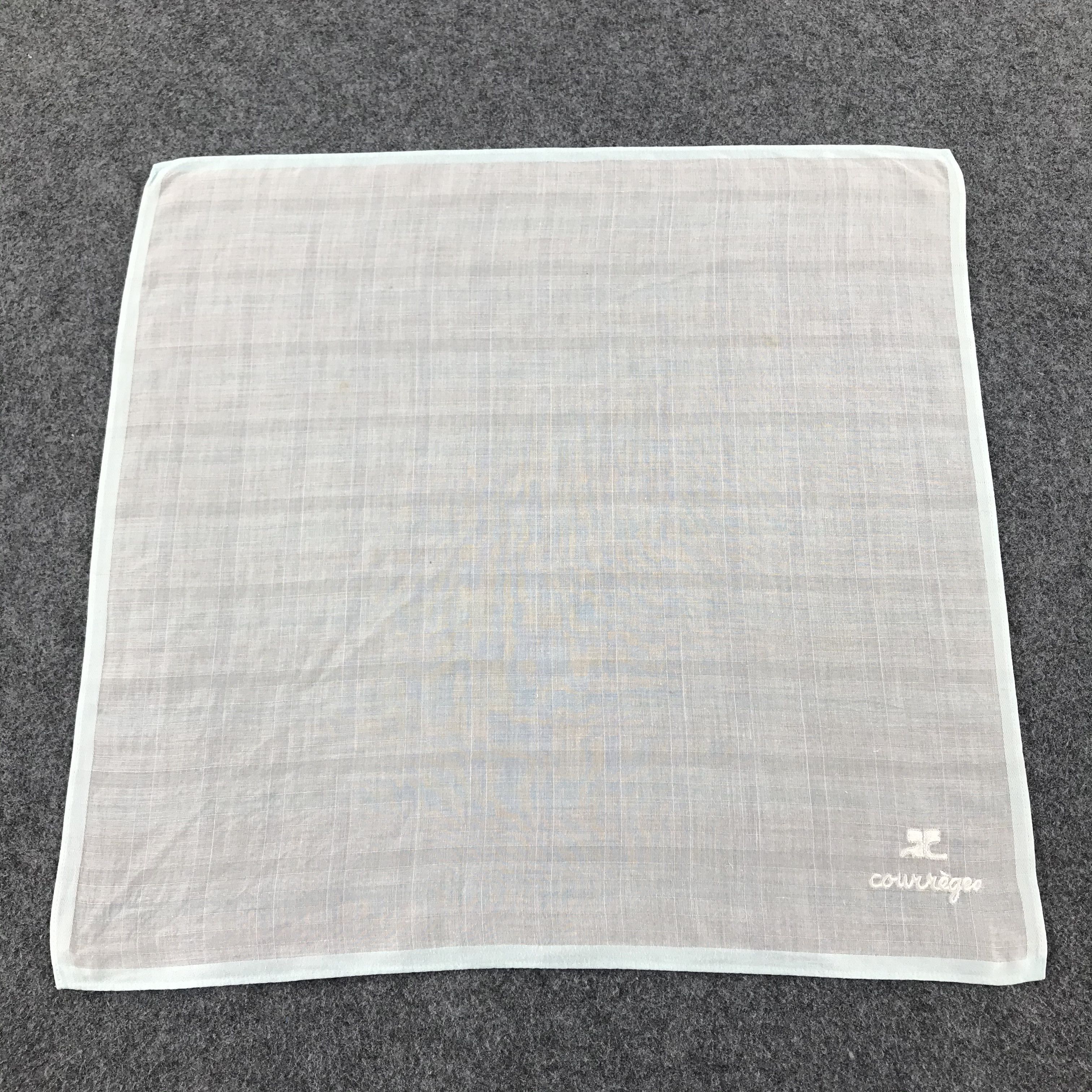 Courreges Courreges Handkerchief Neckerchief Bandana H471 Size ONE SIZE - 3 Thumbnail