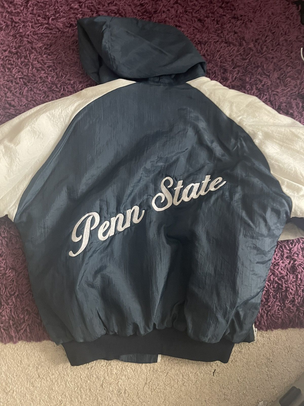 Vintage Vintage Penn state puffer varsity jacket Size US L / EU 52-54 / 3 - 1 Thumbnail