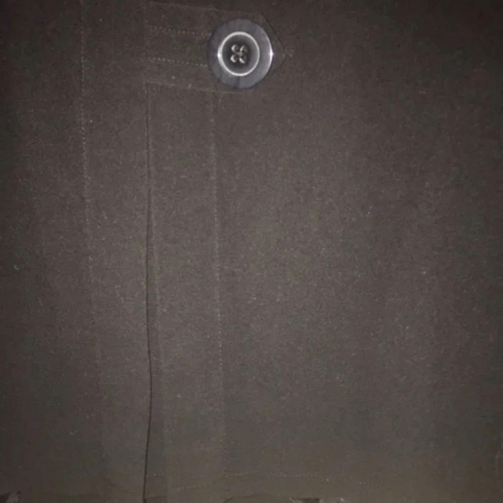 The Unbranded Brand Larry Levine polyester blend woman’s black Jacket, size Lg Size L / US 10 / IT 46 - 3 Thumbnail