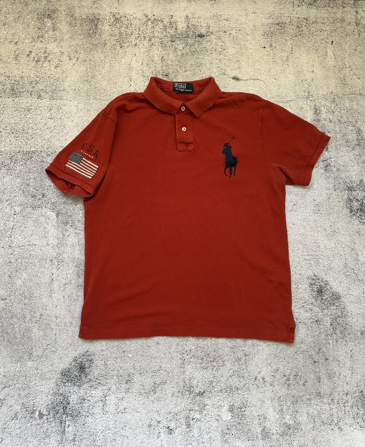 Polo Ralph Lauren Mens Polo Ralph Lauren Polos M Size USA Flag Fit Size US M / EU 48-50 / 2 - 1 Thumbnail