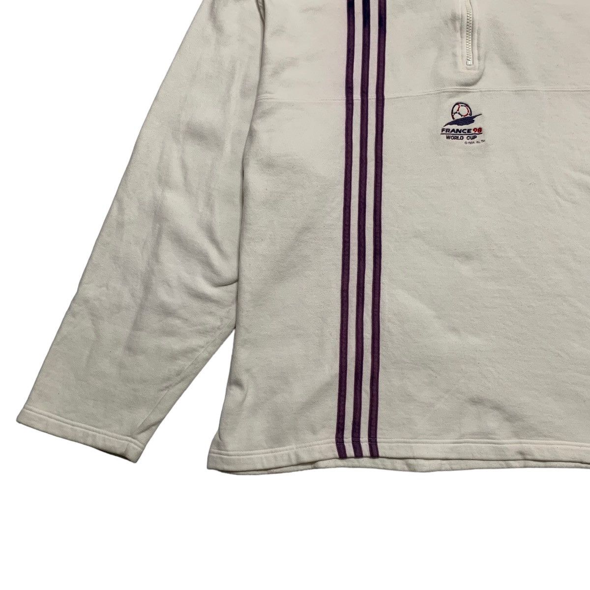 Adidas Vintage Copyright 94 Adidas World Cup France 98 Sweater Size US XL / EU 56 / 4 - 2 Thumbnail