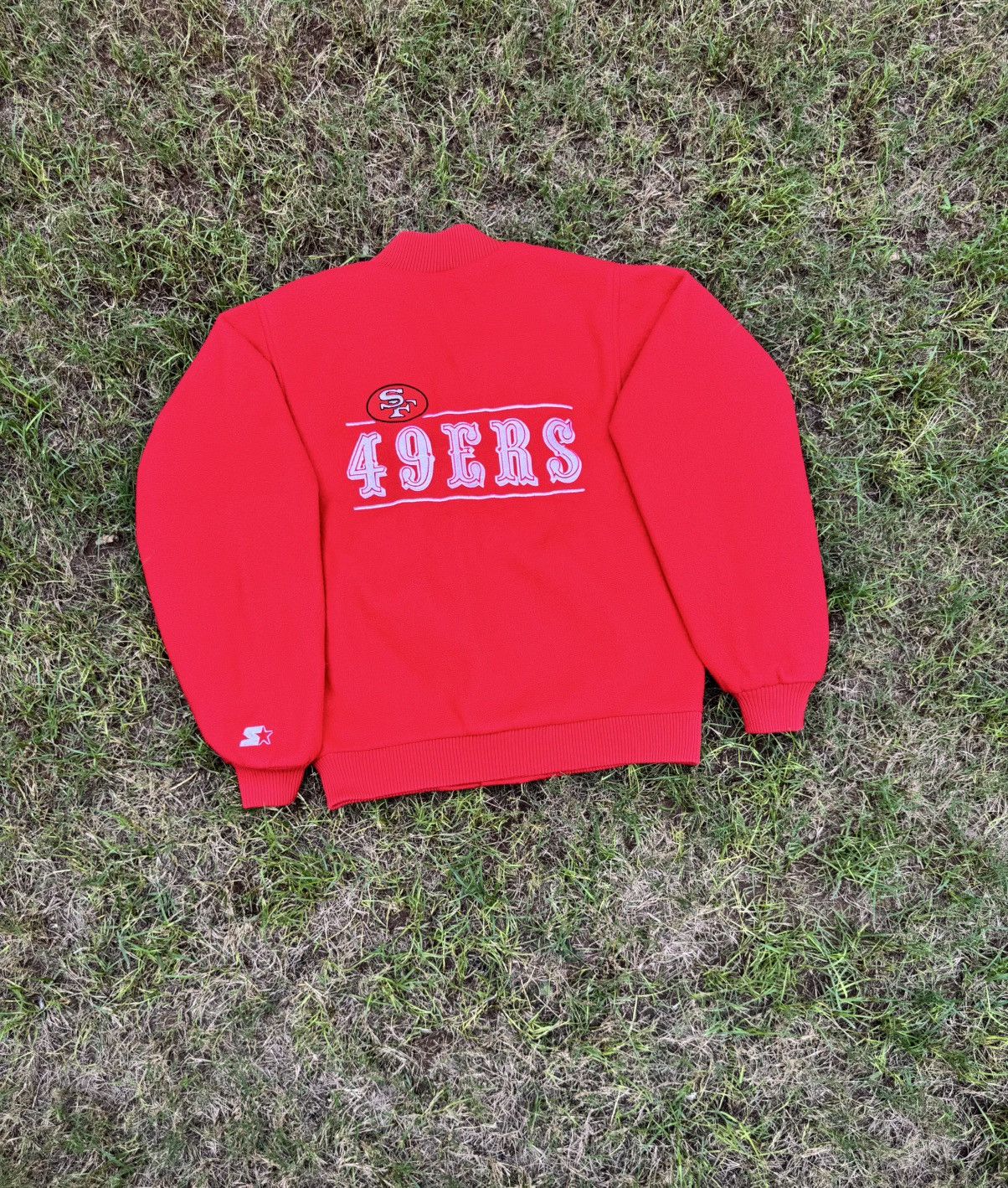 NFL Vintage 90s NFL San Francisco 49ers Starter Zip Jacket Size US S / EU 44-46 / 1 - 8 Thumbnail