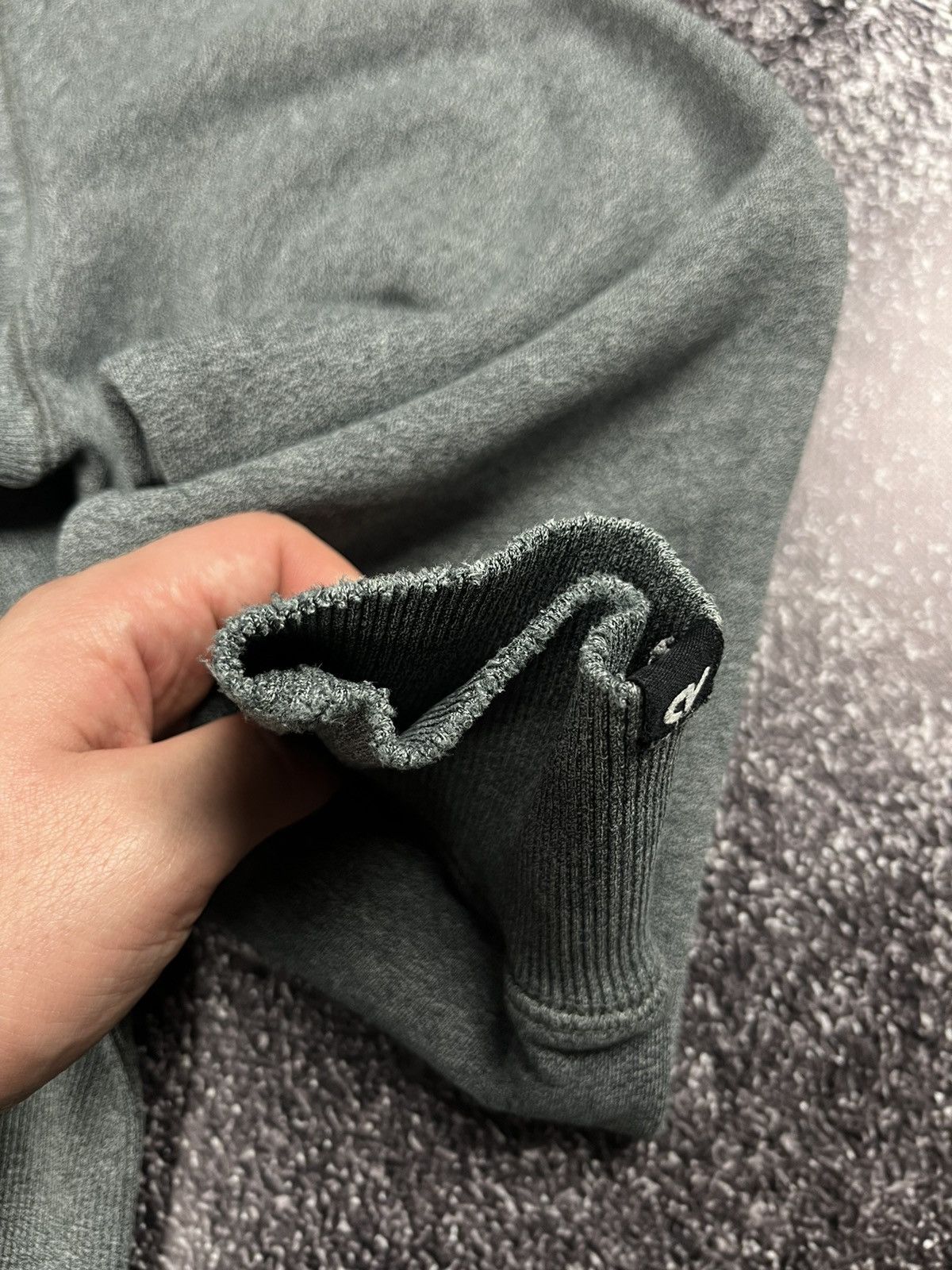 Nike Vintage Nike Y2K Baggy Zip Hoodie Swoosh Grey Athletic Dept Size US L / EU 52-54 / 3 - 7 Thumbnail
