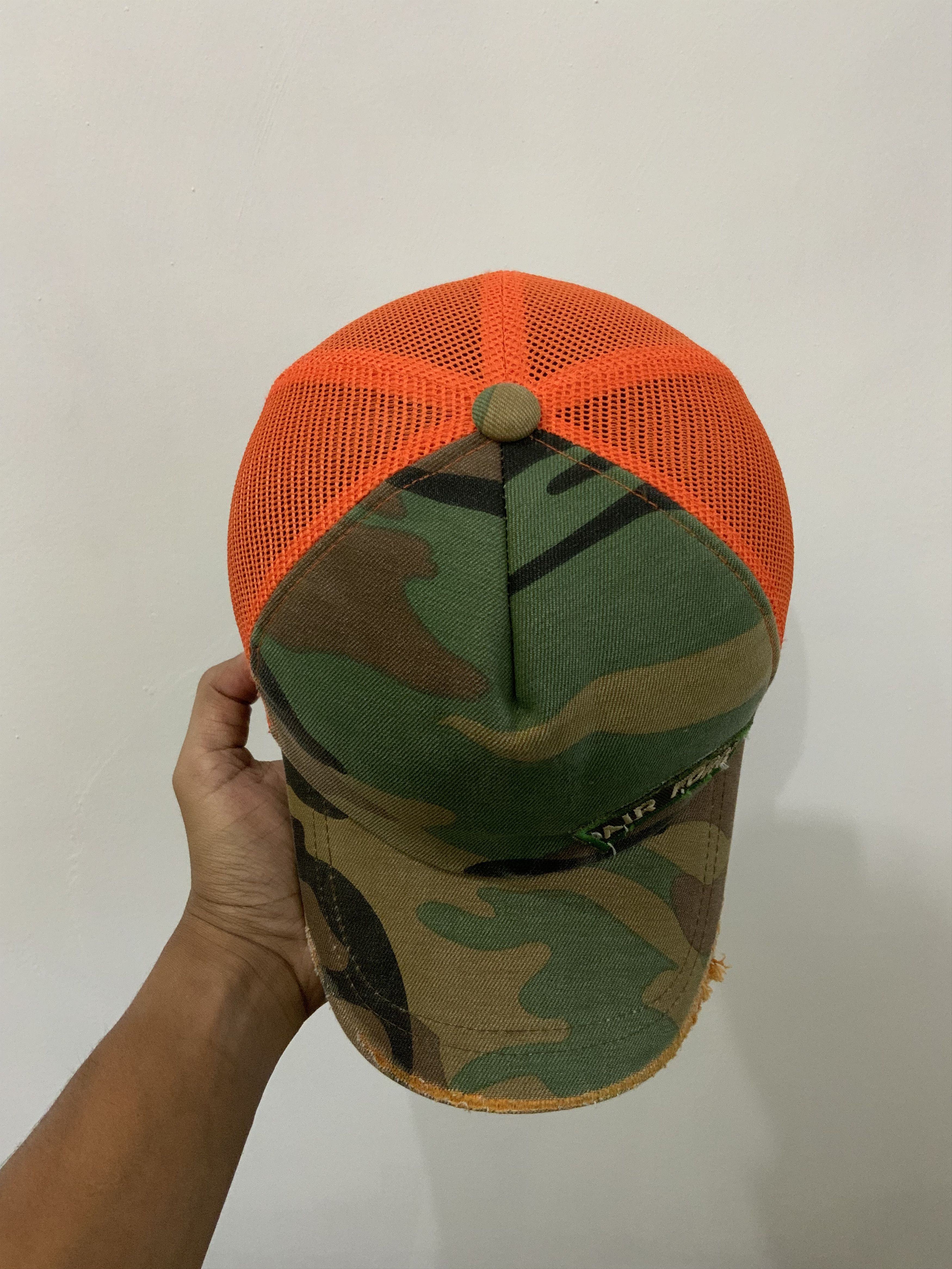 Vintage Air Force Camo Woodland Bondage Trucker Hat Size ONE SIZE - 7 Thumbnail