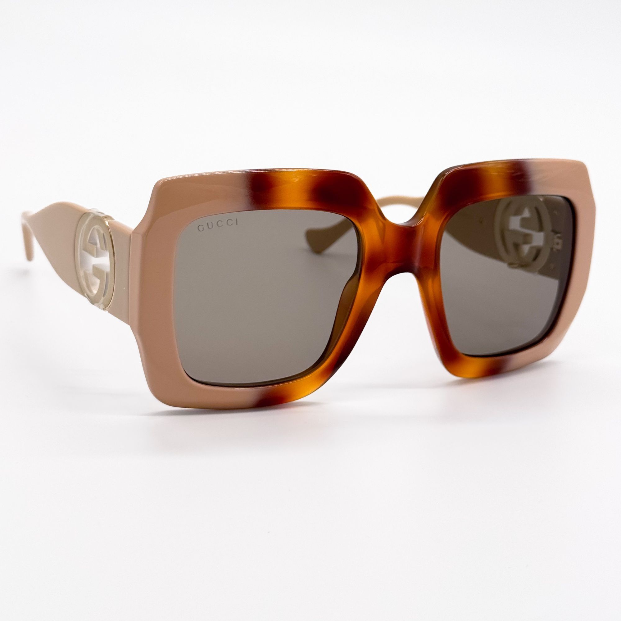 Gucci NEW GUCCI SUNGLASSES GG1022S 003 HAVANA WOMEN GUCCI Size ONE SIZE - 6 Thumbnail