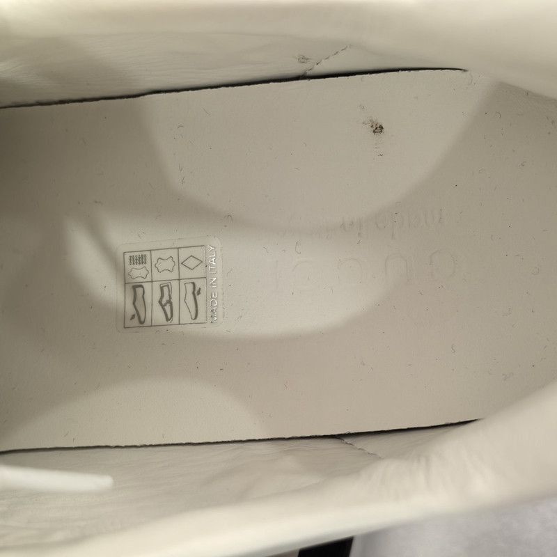 Gucci Gucci ACE Leather Embroidered Bee Sneakers - Size US 8 / EU 41 - 9 Thumbnail