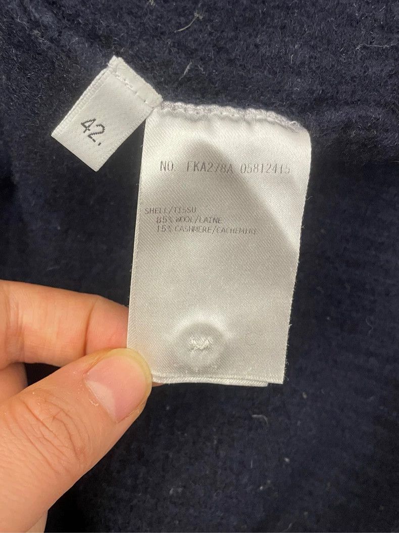 Thom Browne Thom browne Dark blue four-striped turtleneck wool sweater Size US XS / EU 42 / 0 - 6 Thumbnail