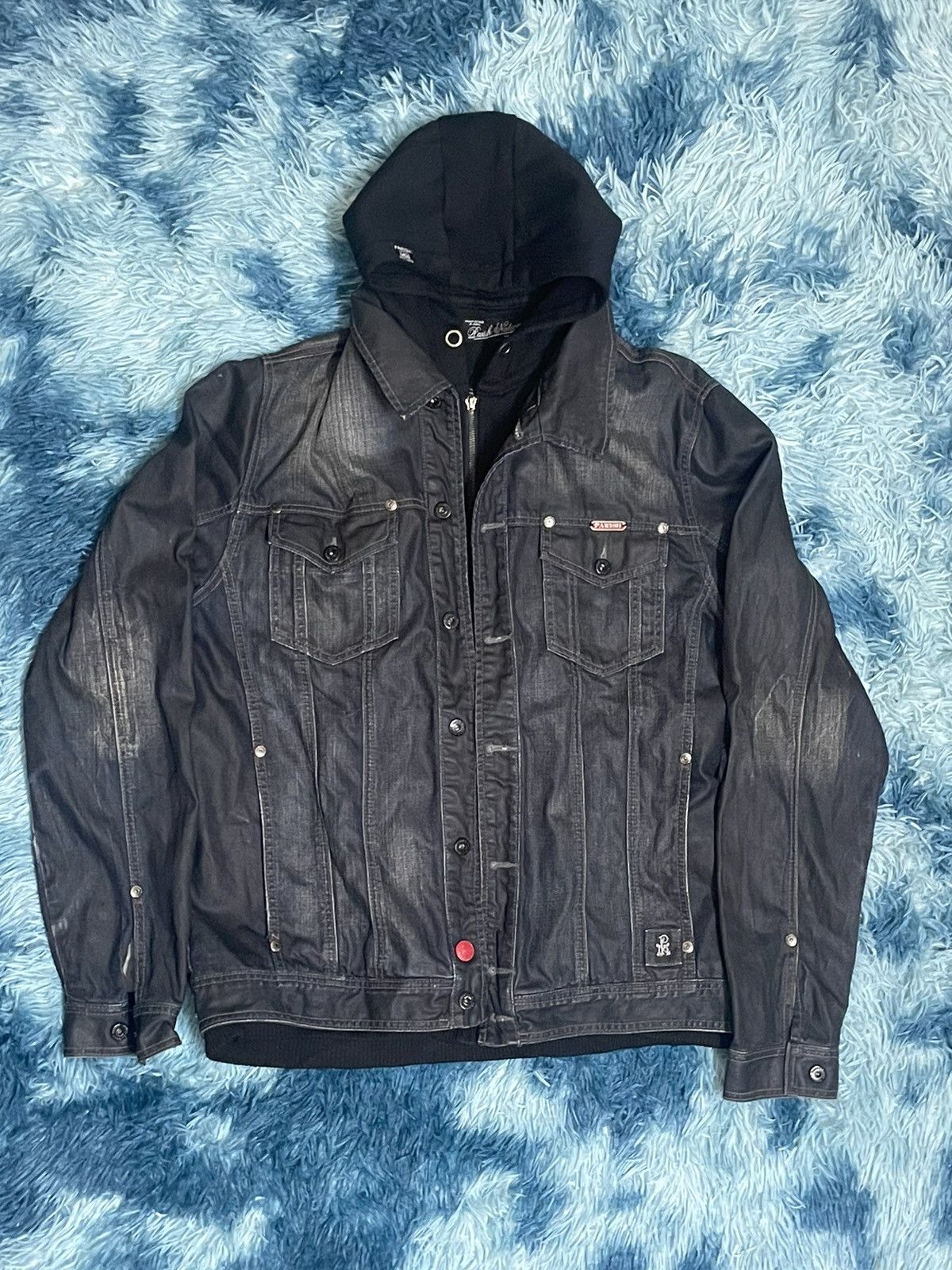 Parish Nation Denim fullzip black hood Size US L / EU 52-54 / 3 - 1 Preview