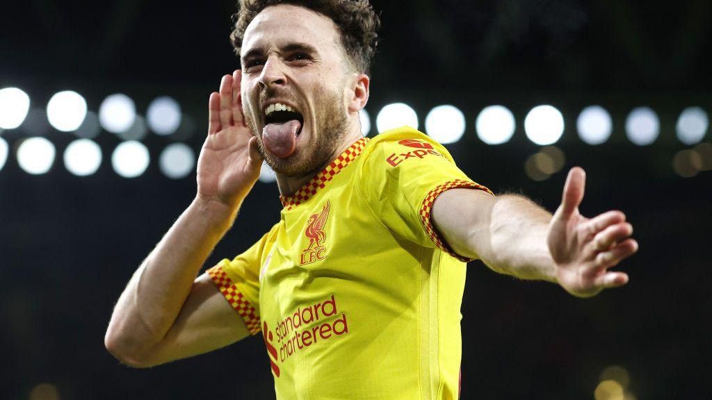 Vintage LIVERPOOL NIKE 2021/2022 SOCCER THIRD JERSEY #20 DIOGO JOTA Size US S / EU 44-46 / 1 - 13 Thumbnail