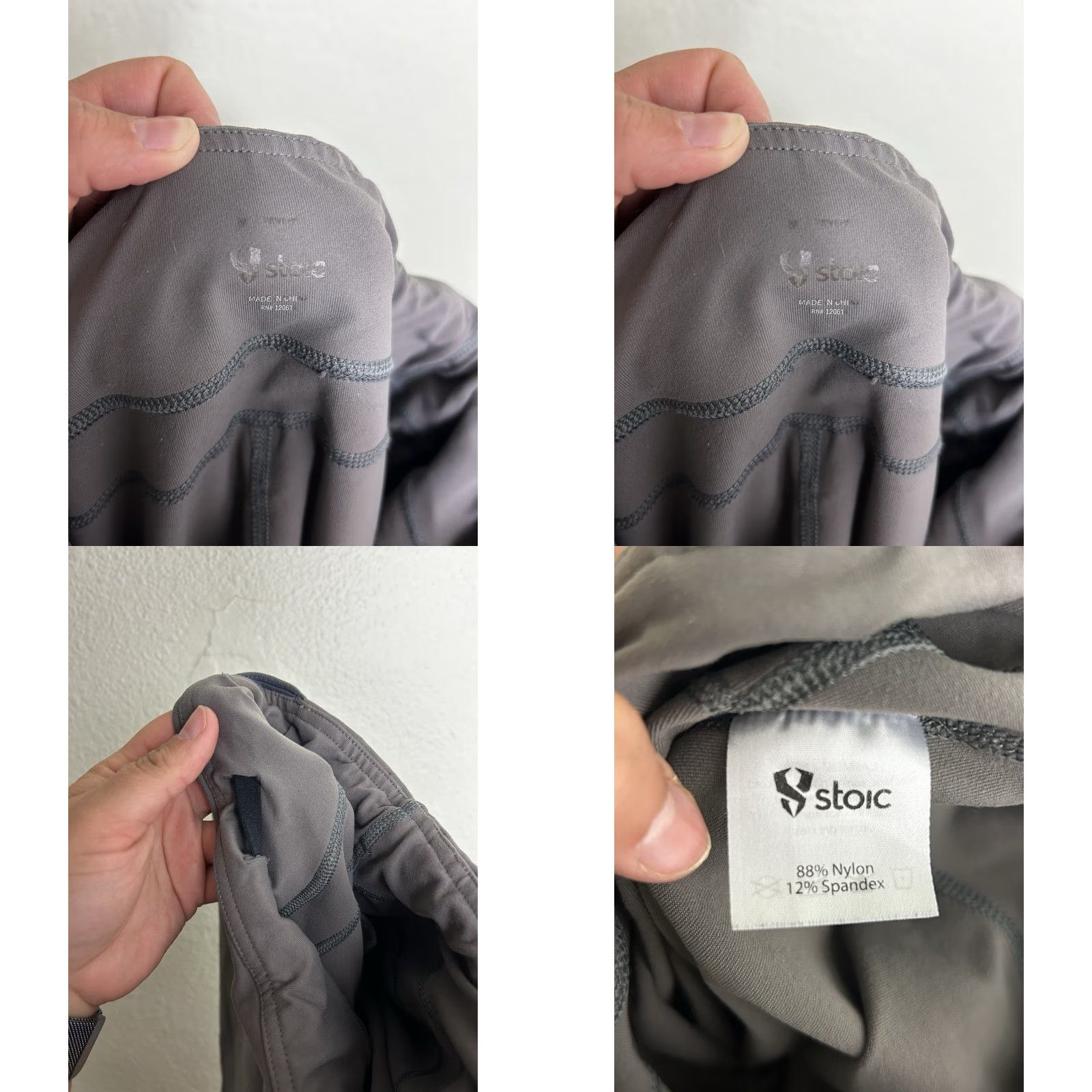 Stoic Stoic Gray Yoga Pants Jogger Pockets Womens Small Slim Regular 28x29 Activewear Size 28" / US 6 / IT 42 - 9 Thumbnail