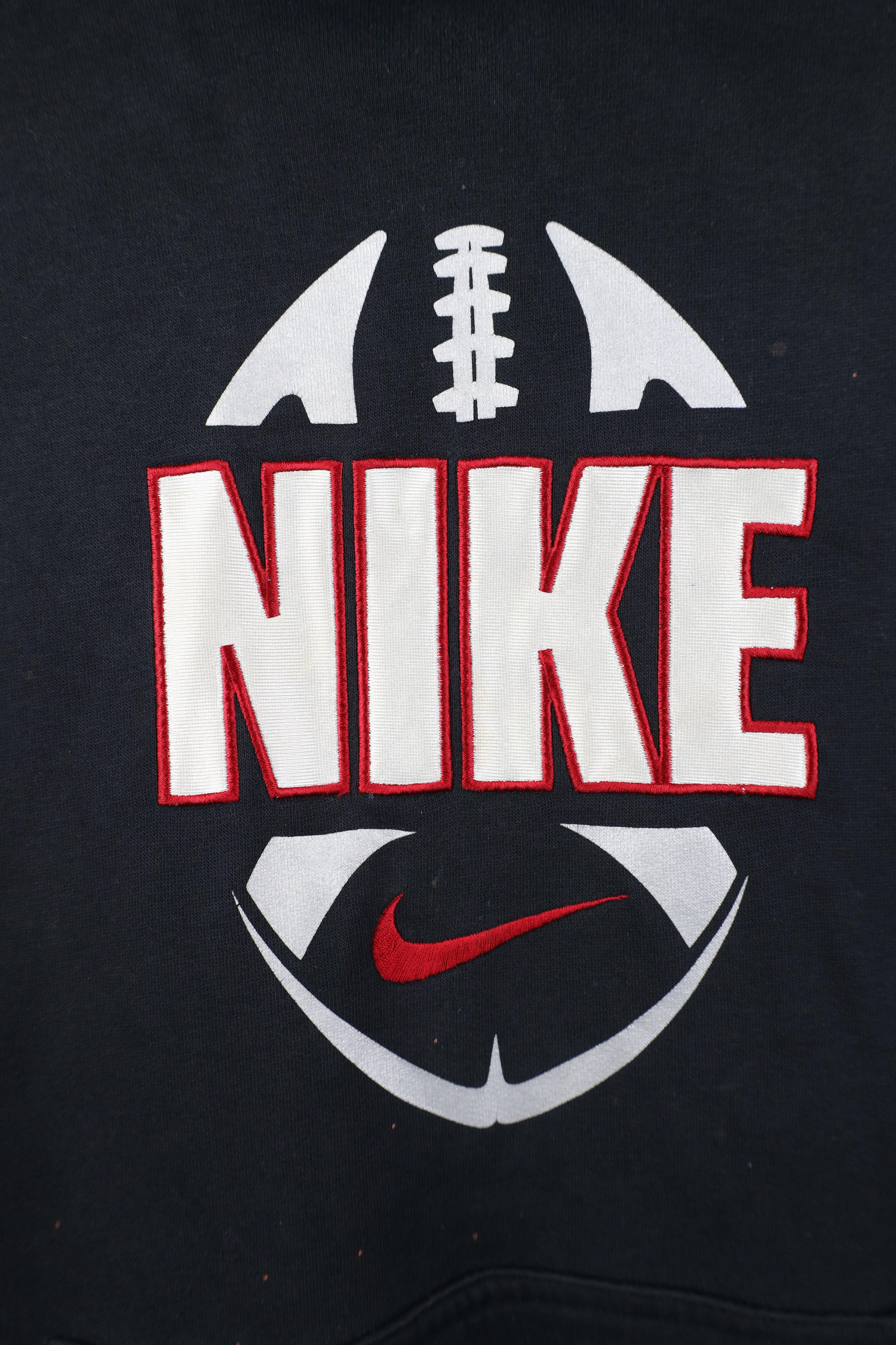 Nike Vintage Y2K Nike Football Travis Scott Center Swoosh Hoodie Size US S / EU 44-46 / 1 - 4 Thumbnail