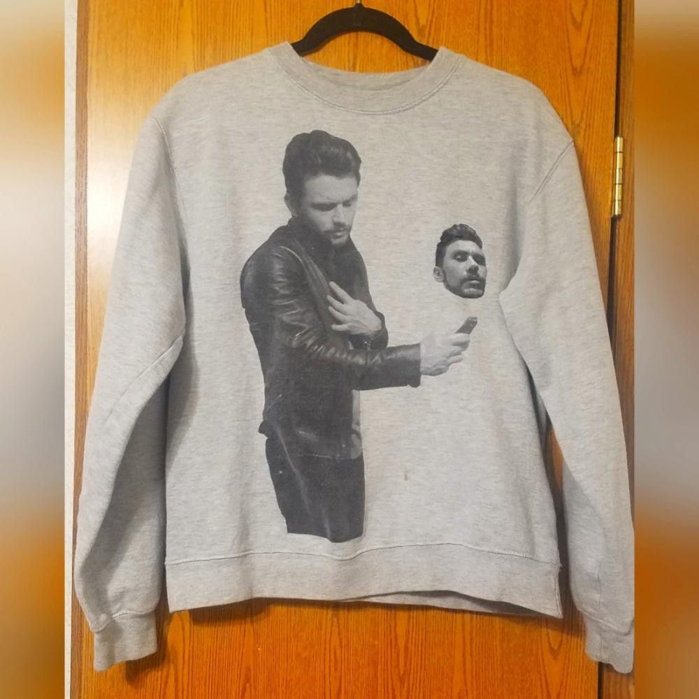 Designer James Franco Selfie Sweatshirt Size Small Size US S / EU 44-46 / 1 - 1 Thumbnail