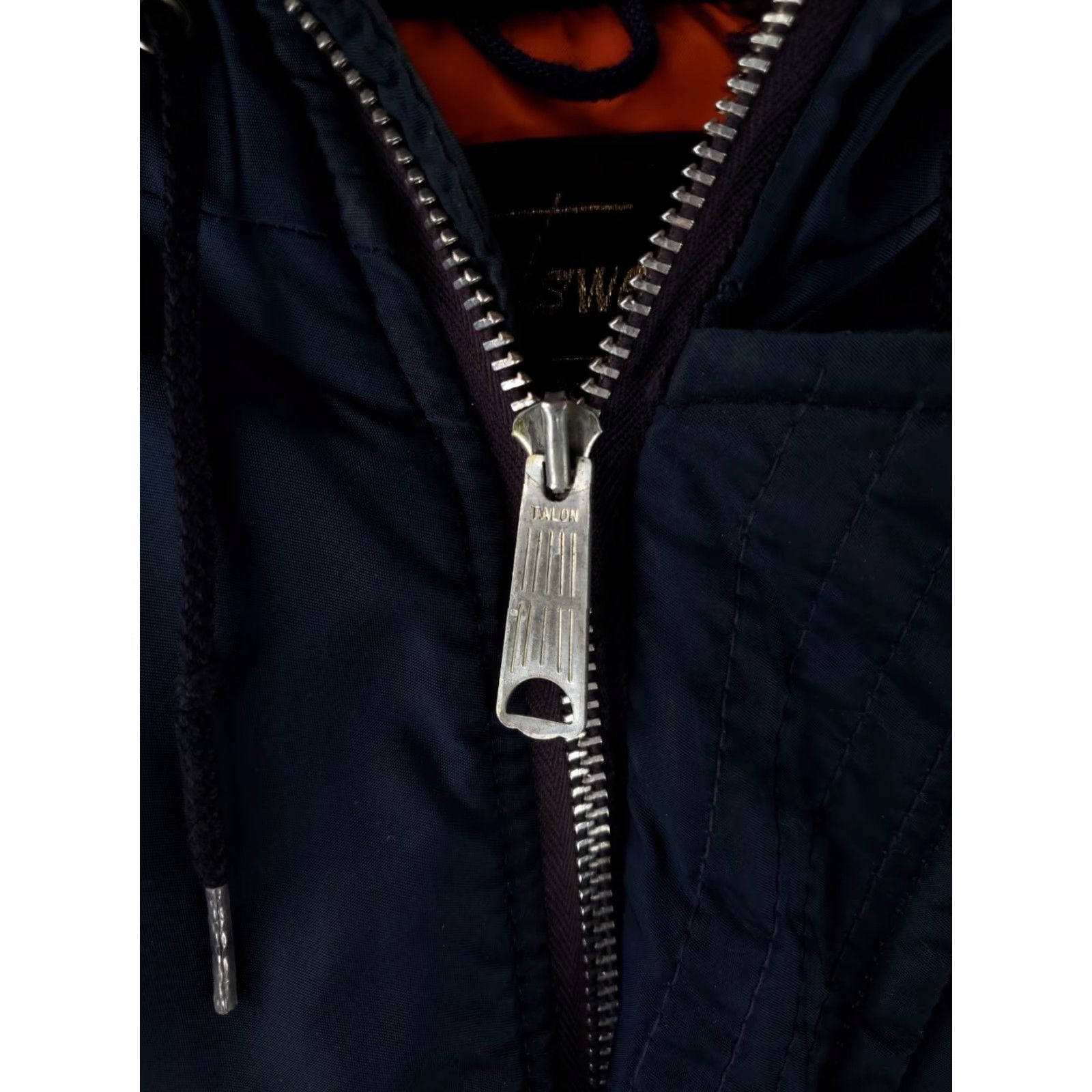 Sears VINTAGE Sears Jacket 70s N-3B Snorkle Parka Blue Talon Zipper Mens 44 Reg Jacket Men Blue N-3B Military 70s Sears Mens 44 Reg Size US S / EU 44-46 / 1 - 3 Thumbnail