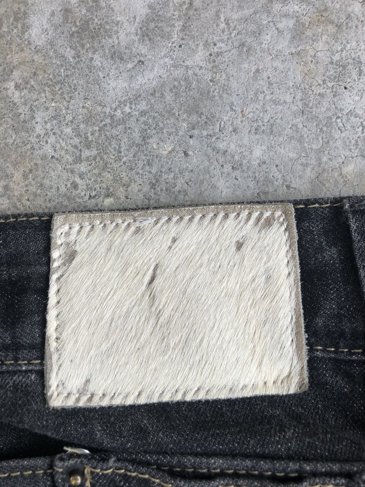 If Six Was Nine Japanese Urban Flared Jeans Double Waist Distressed Denim Size US 32 / EU 48 - 19 Thumbnail
