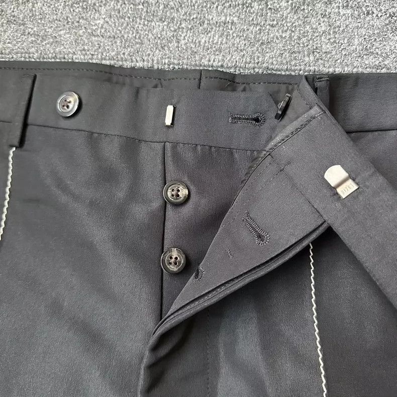 Rick Owens Rick Owens Rick Owens RO 21S Cropped Pants in Black-2507 Size US 44 / EU 60 - 3 Thumbnail
