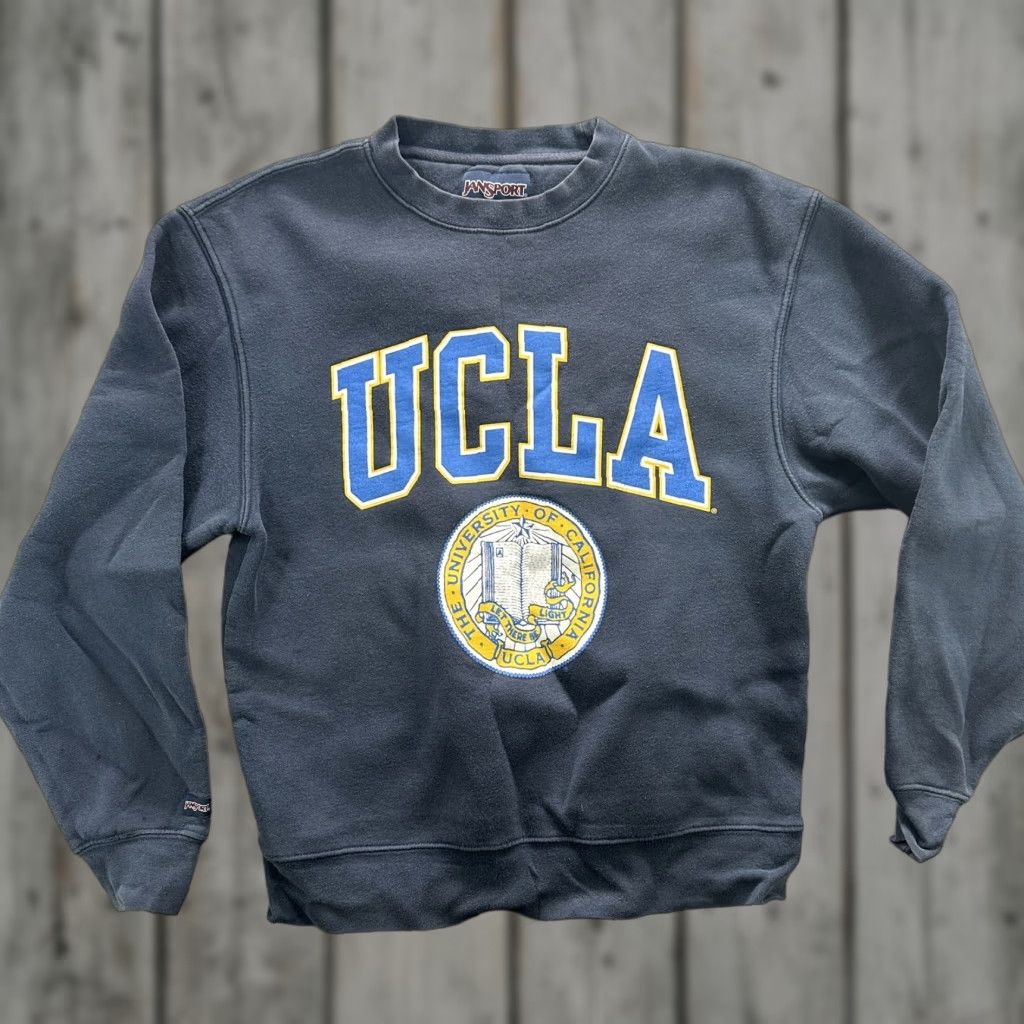 Jansport UCLA Sweatshirt Mens Small Navy Blue JanSport Crewneck Pullover College Logo Size US S / EU 44-46 / 1 - 1 Thumbnail