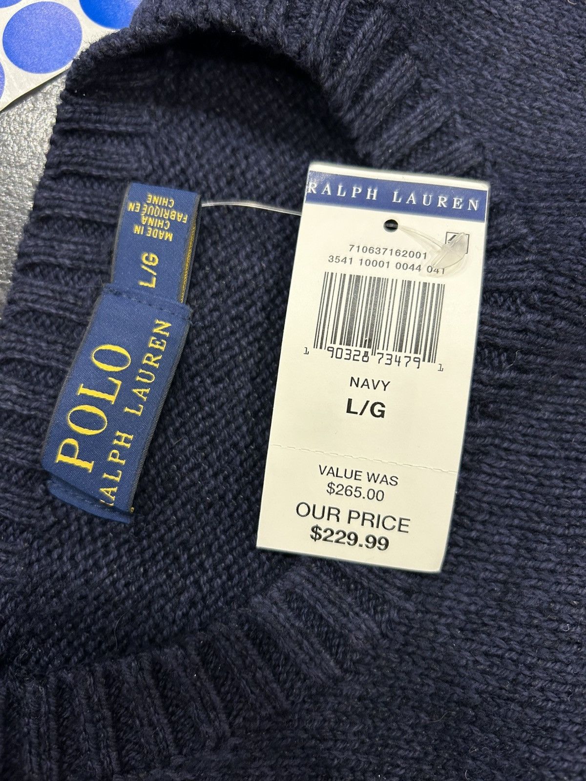 Polo Ralph Lauren Polo Ralph Lauren Knit Bear Sweater Size US L / EU 52-54 / 3 - 3 Thumbnail