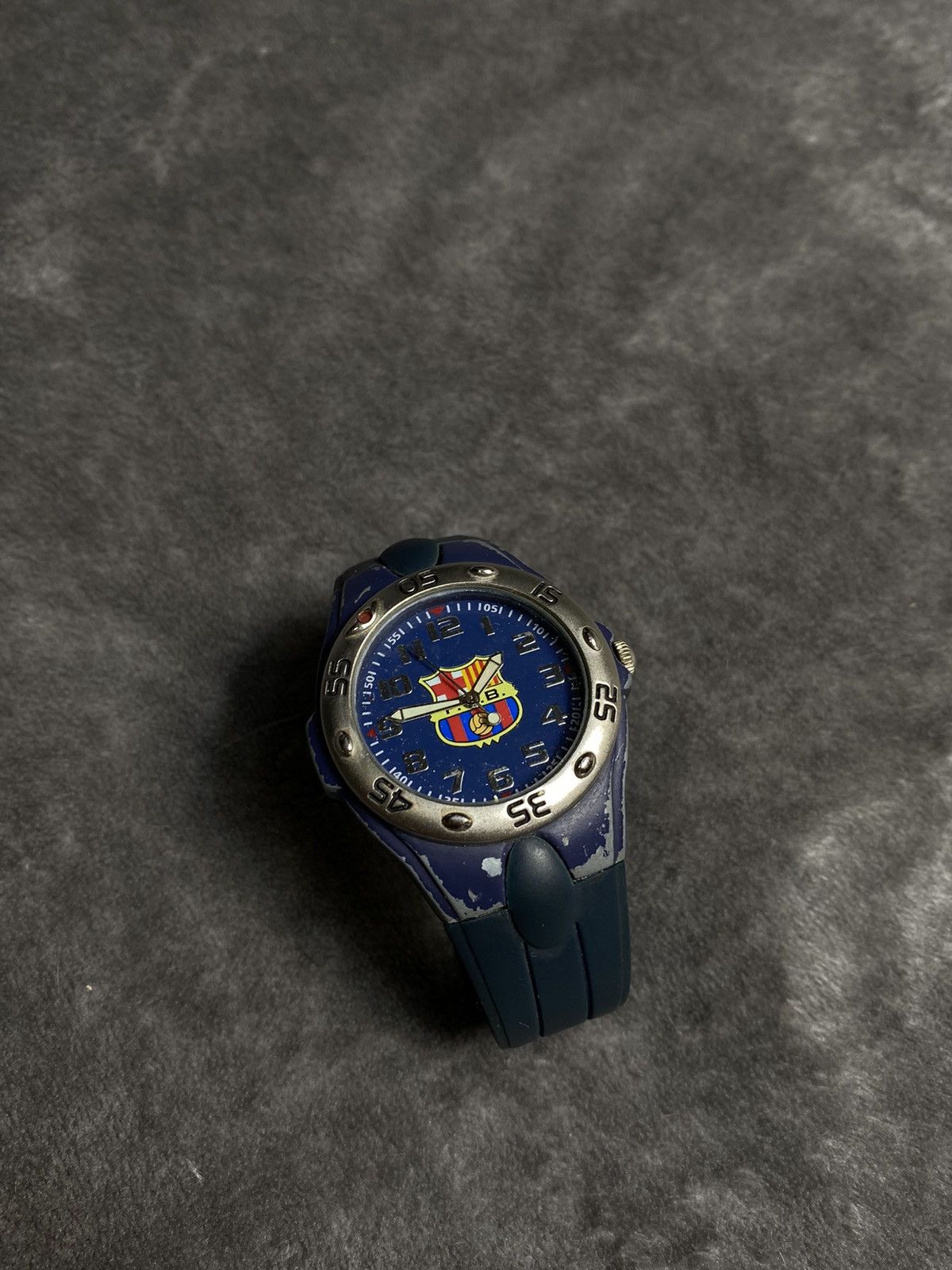 Jewelry Futuristic Vintage Japanese FC Barcelona Watch | Work 100% Size ONE SIZE - 8 Thumbnail