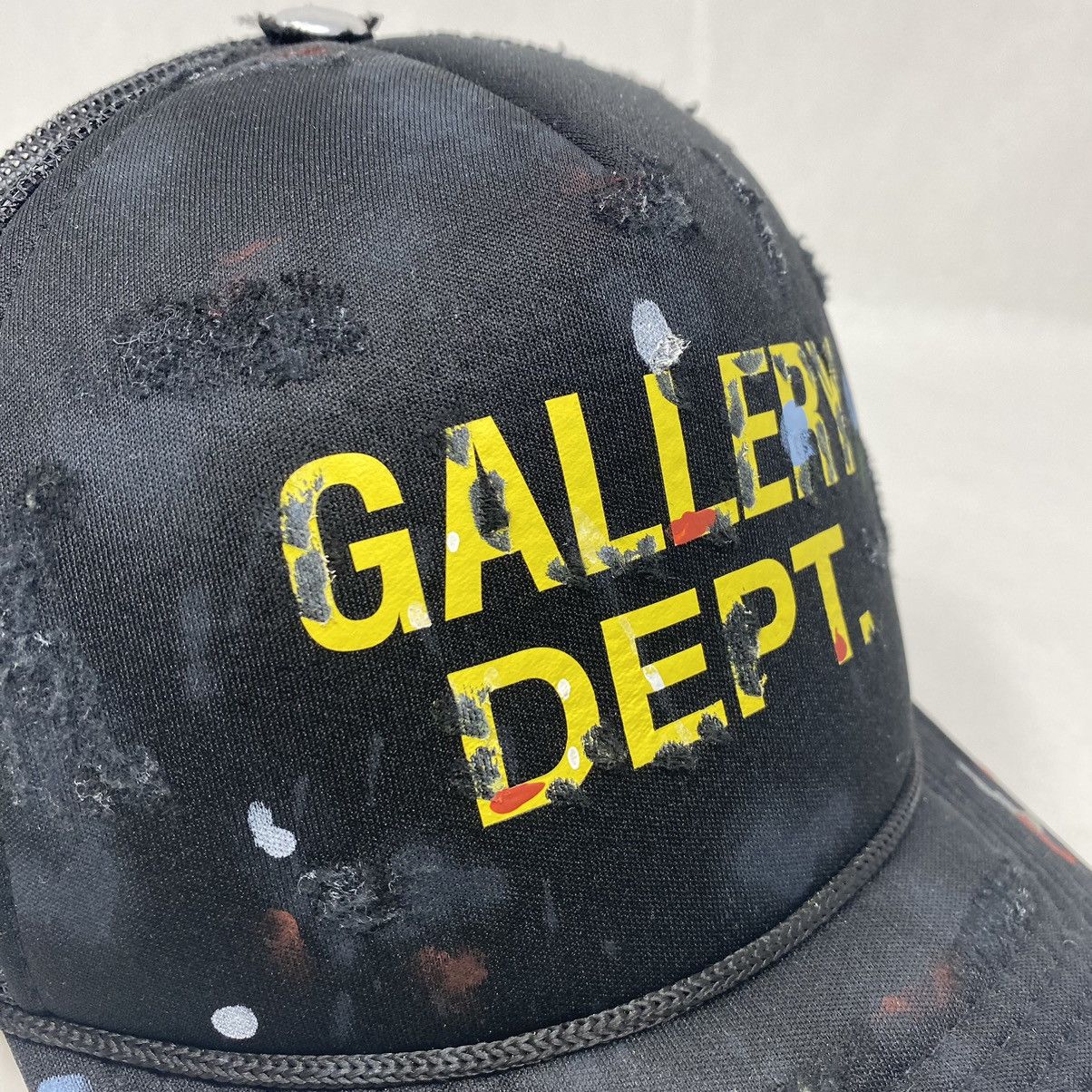 Gallery Dept. Gallery Dept. Workshop Black Trucker Hat Size ONE SIZE - 6 Thumbnail
