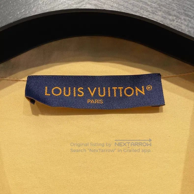 Louis Vuitton Louis Vuitton Dog Embroidered Short Sleeve Shirt Size US XXL / EU 58 / 5 - 4 Thumbnail