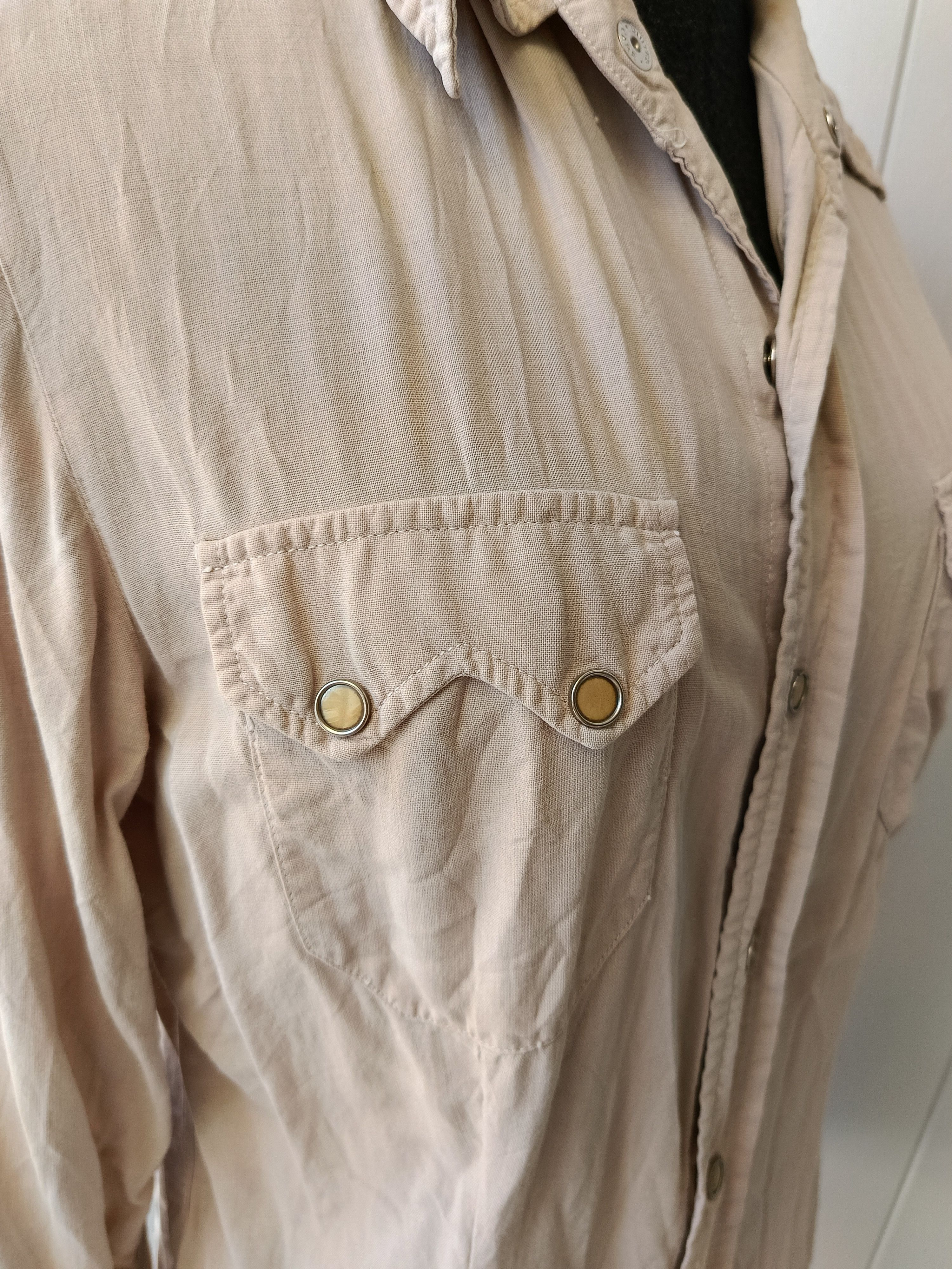Vintage California Ranchwear 40s 50s rayon USA western snapper shirt Size US XS / EU 42 / 0 - 8 Thumbnail