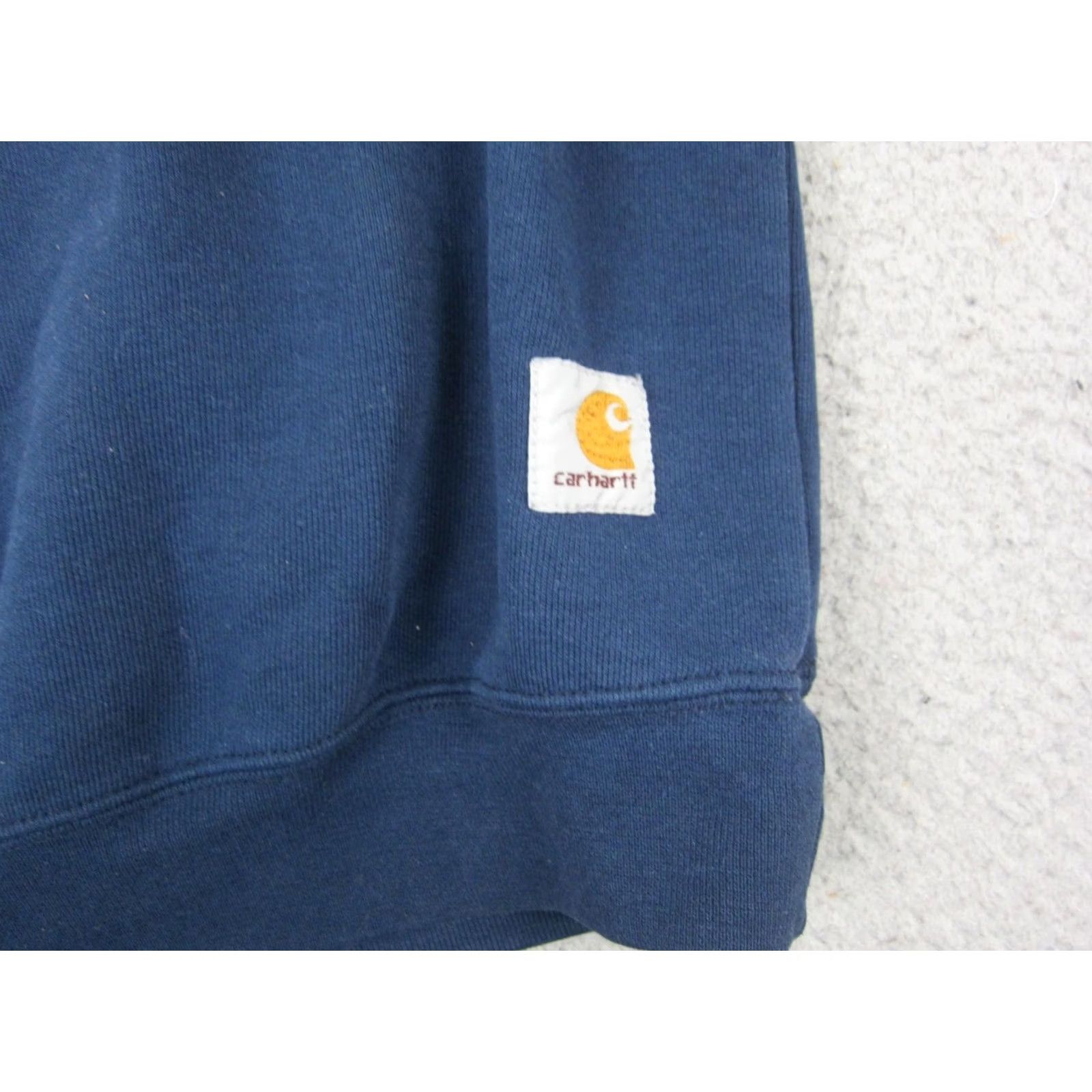 Carhartt Carhartt Sweatshirt Mens XL Blue Blank Fleece Pullover Adult Work Size US XL / EU 56 / 4 - 2 Thumbnail