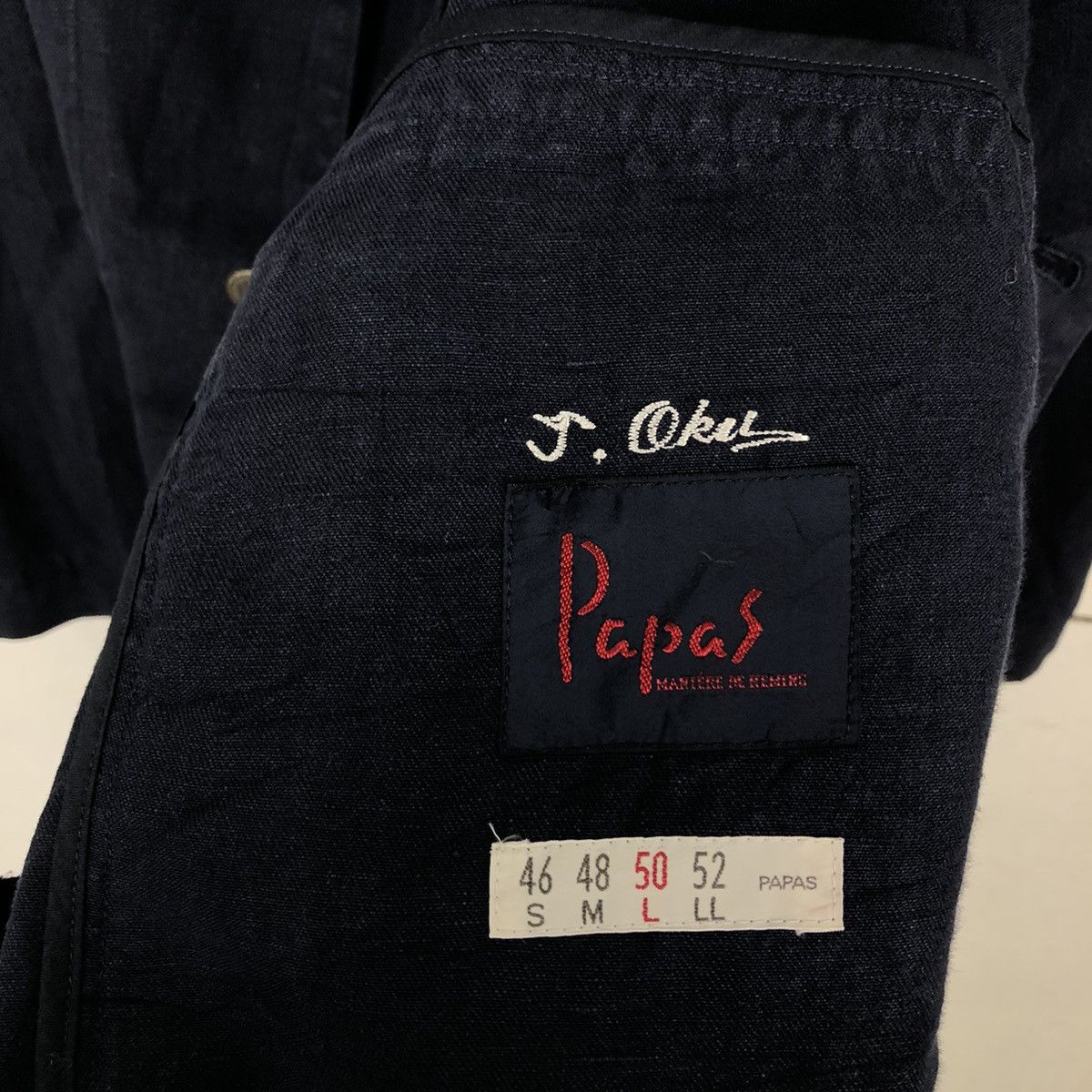 Issey Miyake VINTAGE HIKORY CHORE JACKET PAPAS JAPAN INSPIRE ISSEYMIYAKE Size US L / EU 52-54 / 3 - 13 Thumbnail