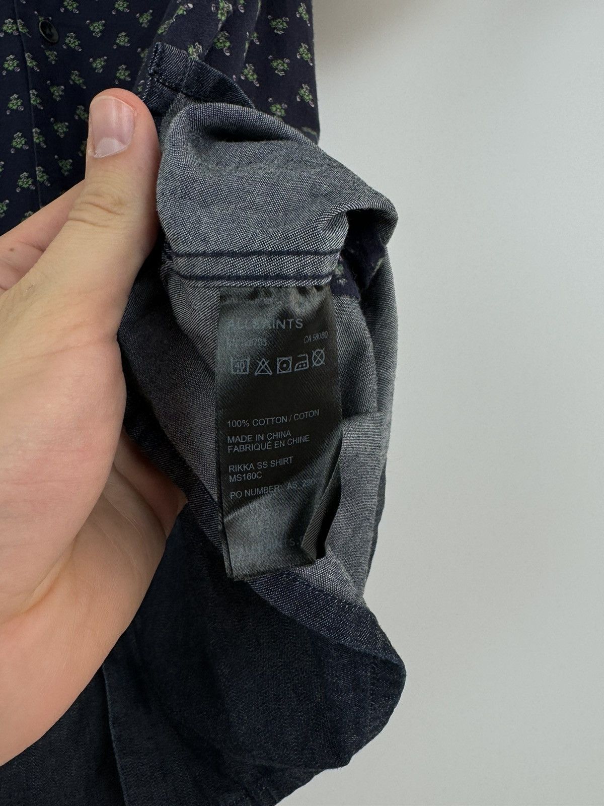 Allsaints AllSaints Rikka Hawaiians SS Shirt Size US L / EU 52-54 / 3 - 7 Thumbnail