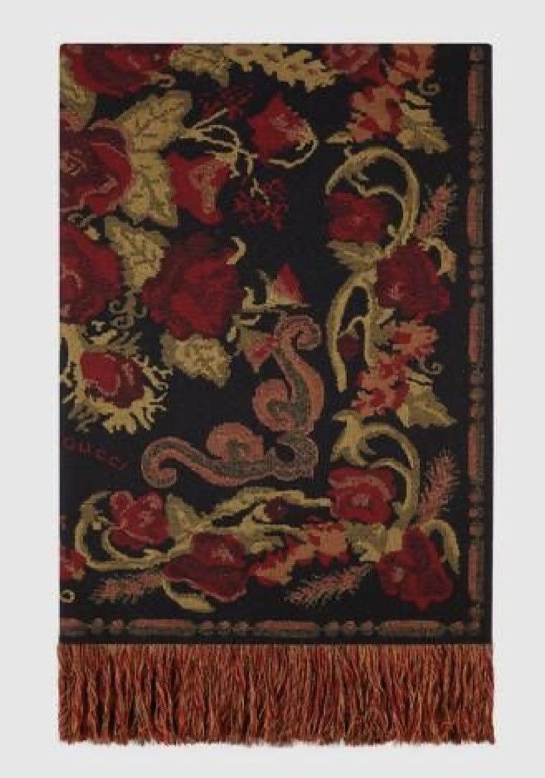 Gucci Gucci Rose Blanket Size ONE SIZE - 1 Thumbnail