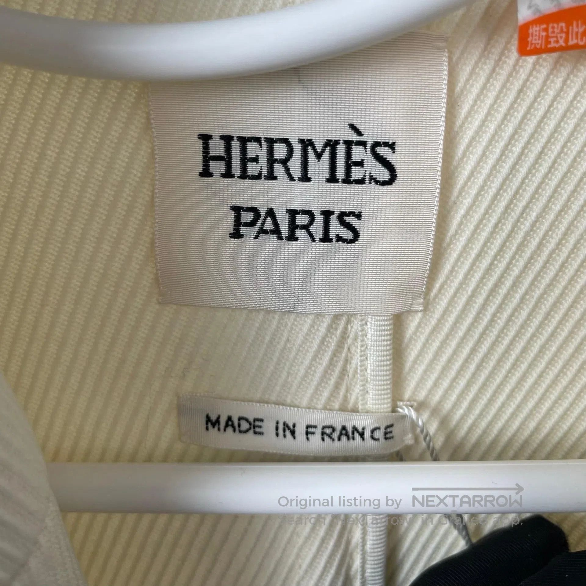 Hermes Hermes Oatmeal Soft Tweed Coat Size 34| Size XXS / US 00 / IT 34 - 3 Thumbnail