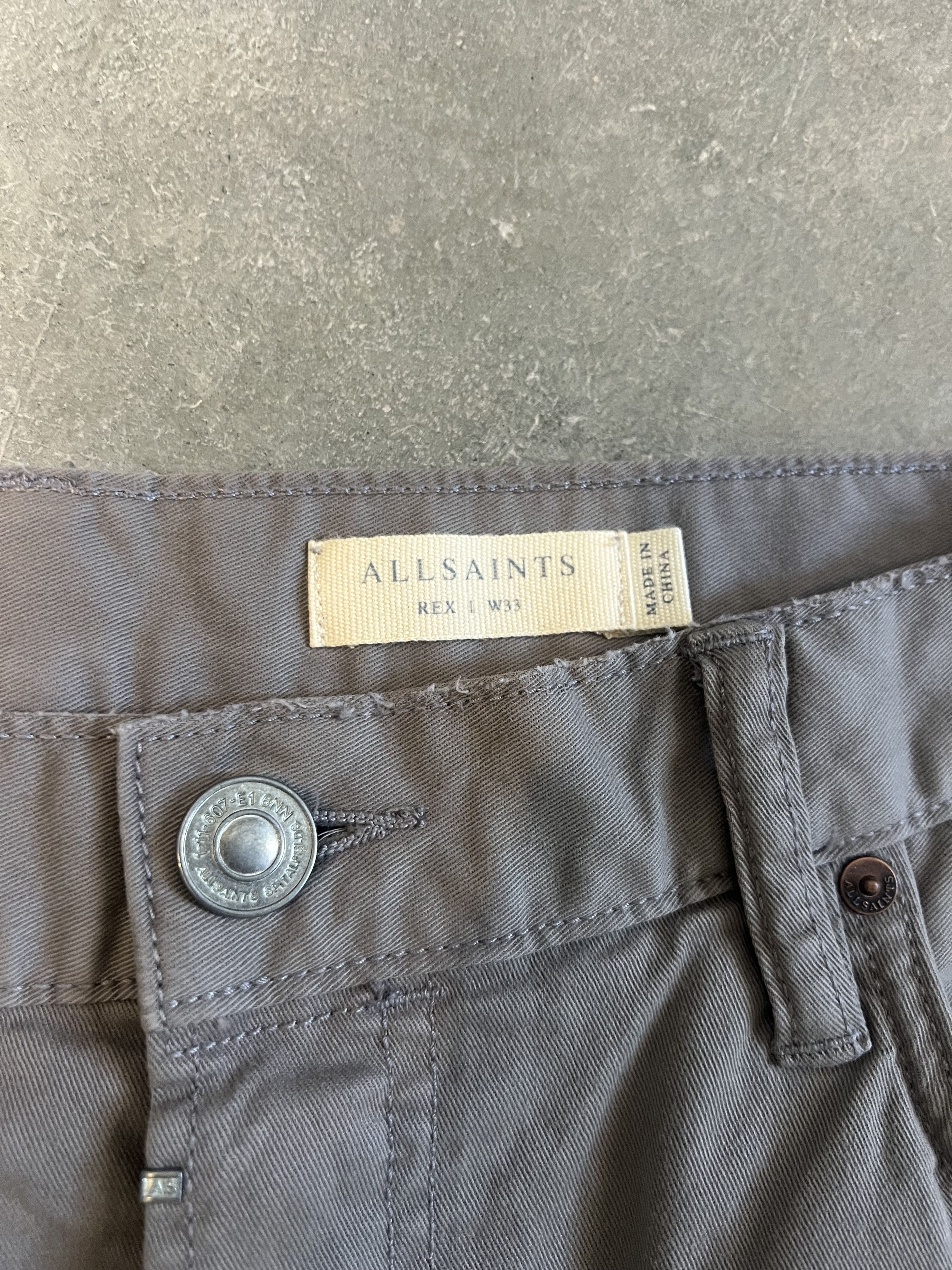 Allsaints Allsaints Casual Fit Pants Size US 33 - 3 Thumbnail