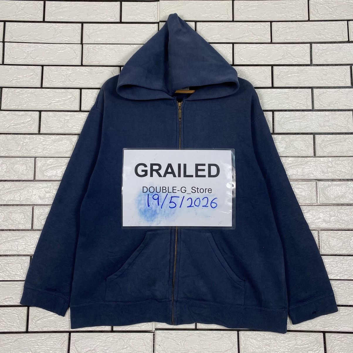 Japanese Brand 📌Vintage Zipper Sweater Peakaboo Surf Skatebord Big Logo Size US M / EU 48-50 / 2 - 2 Thumbnail