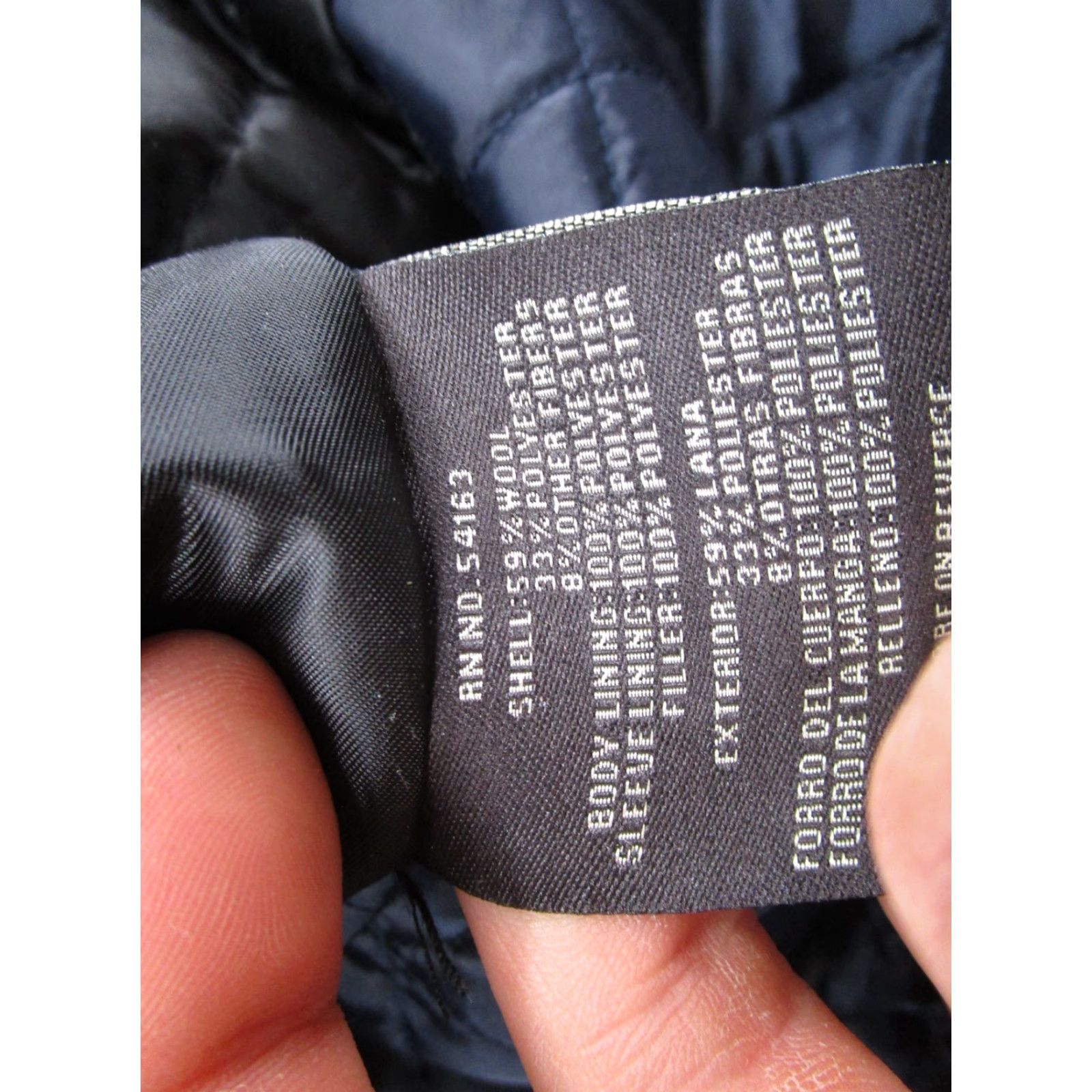 Dockers DOCKERS Jacket Overcoat Men L Wool Black Lined Button Casual Winter Fall 2+ items ship .99 Mens Size US L / EU 52-54 / 3 - 4 Thumbnail