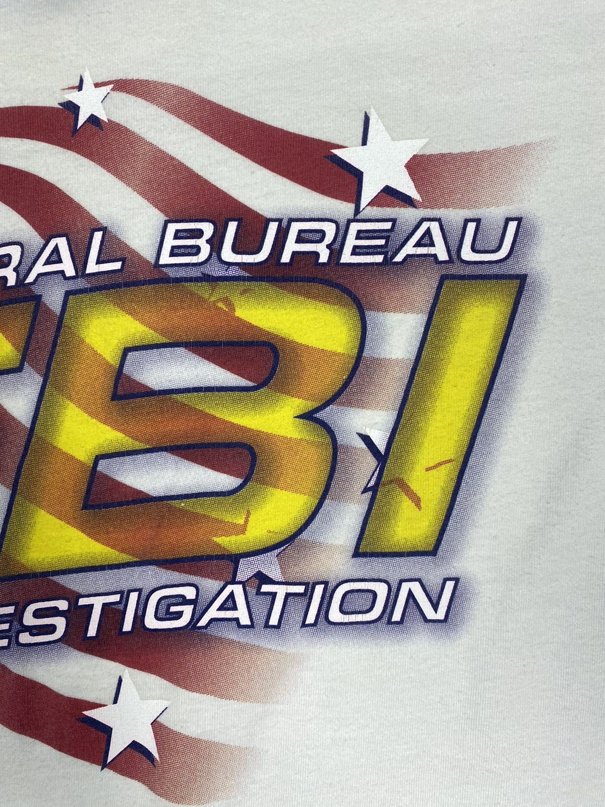Vintage 1990s FBI Federal Bureau Investigation USA Tee