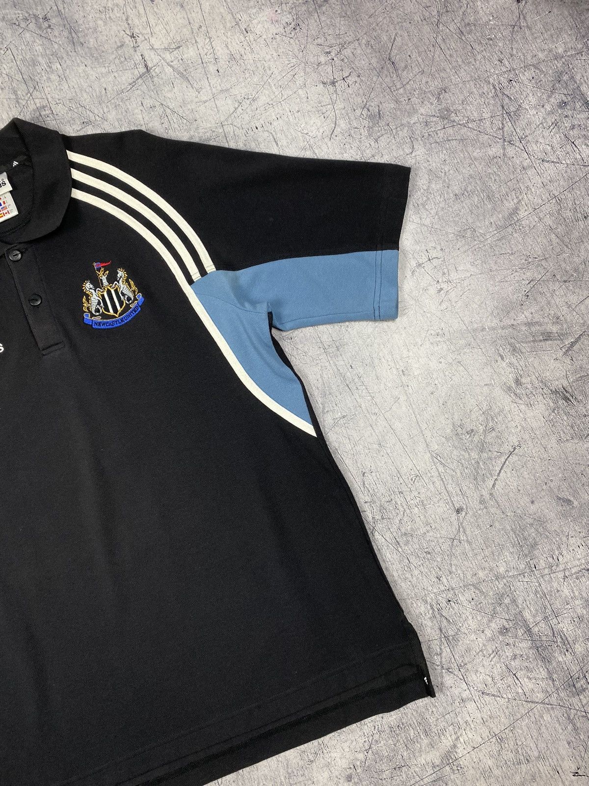 Adidas Vintage Adidas New Castle United Polo Shirt Size US M / EU 48-50 / 2 - 3 Thumbnail